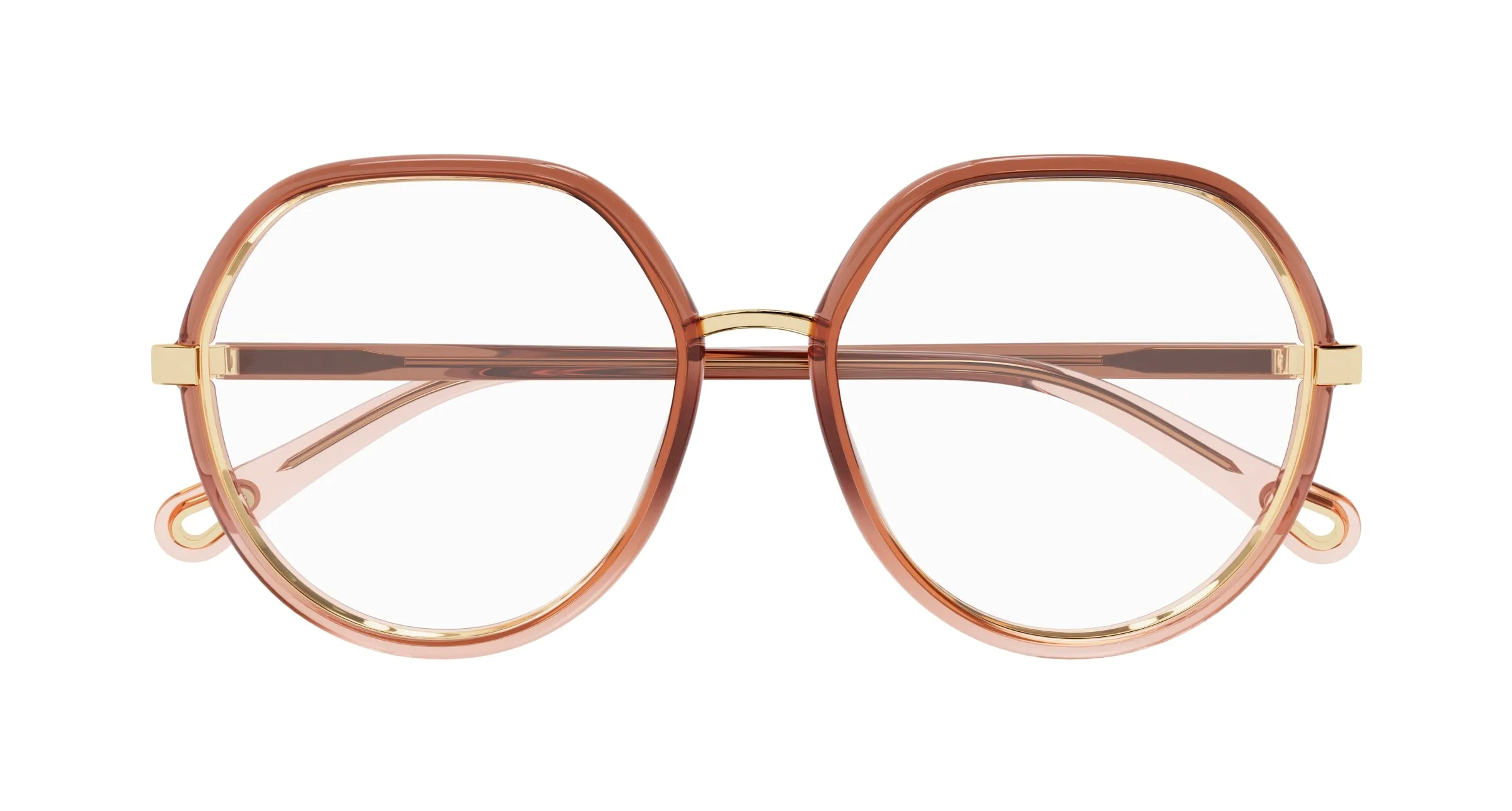 Chloé CH0131O 002 Montature da vista Bio-iniettato Marrone Pilot - immagine 3