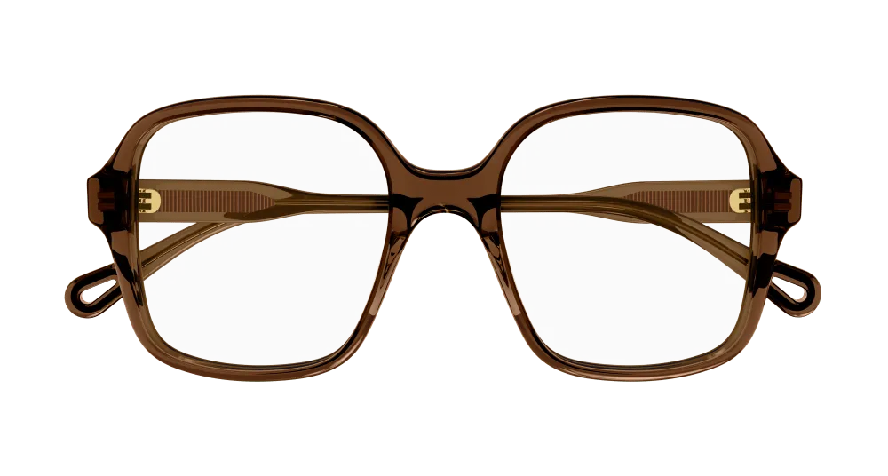 Chloé CH0126O 002 Montature da vista Bio-acetato Marrone Squadrata - immagine 2