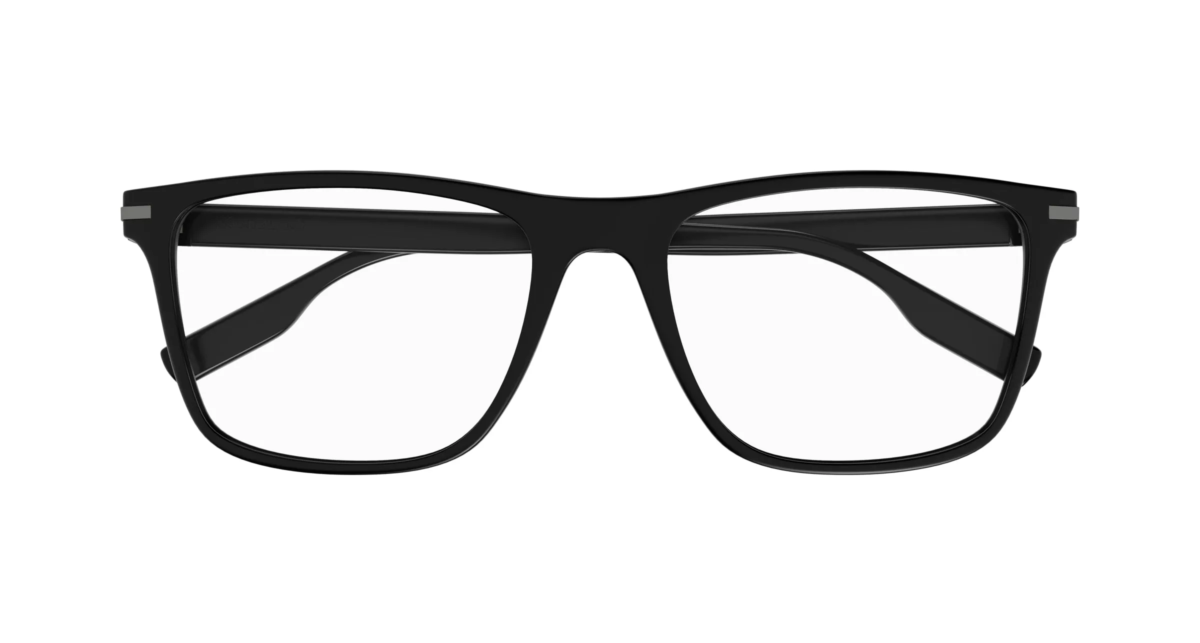 Montblanc MB0251O 001 Montature da vista Acetato Nero Squadrata - immagine 2