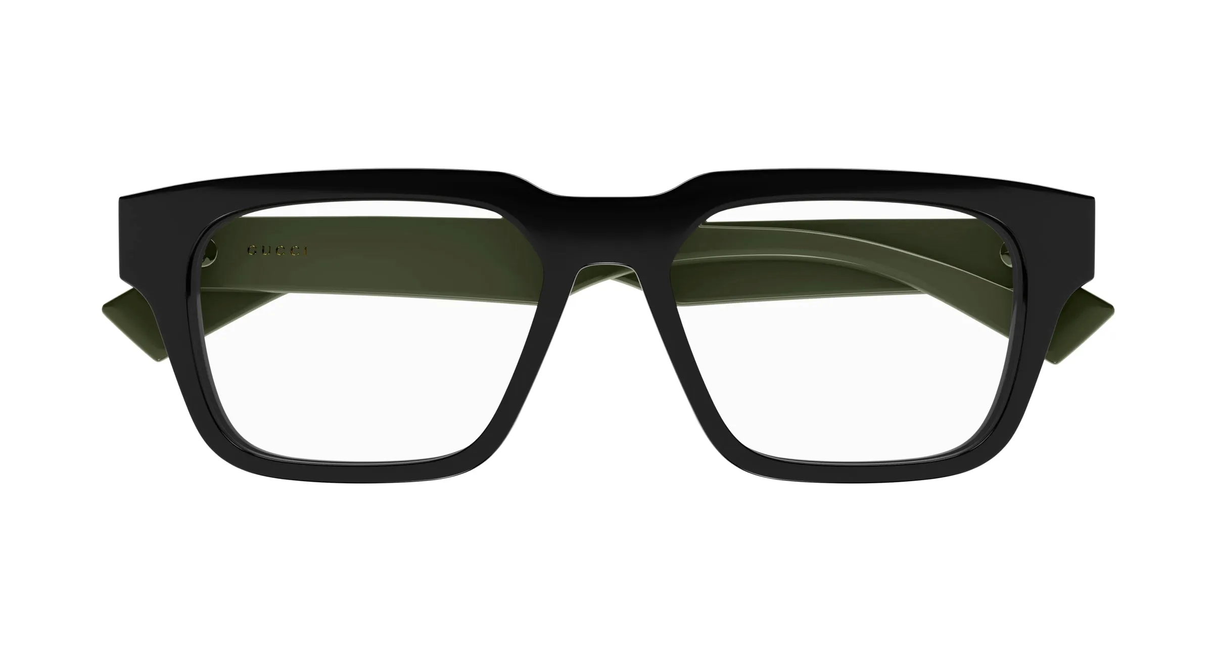 Gucci GG0963O 005 Montature da vista Acetato Nero Squadrata - immagine 2
