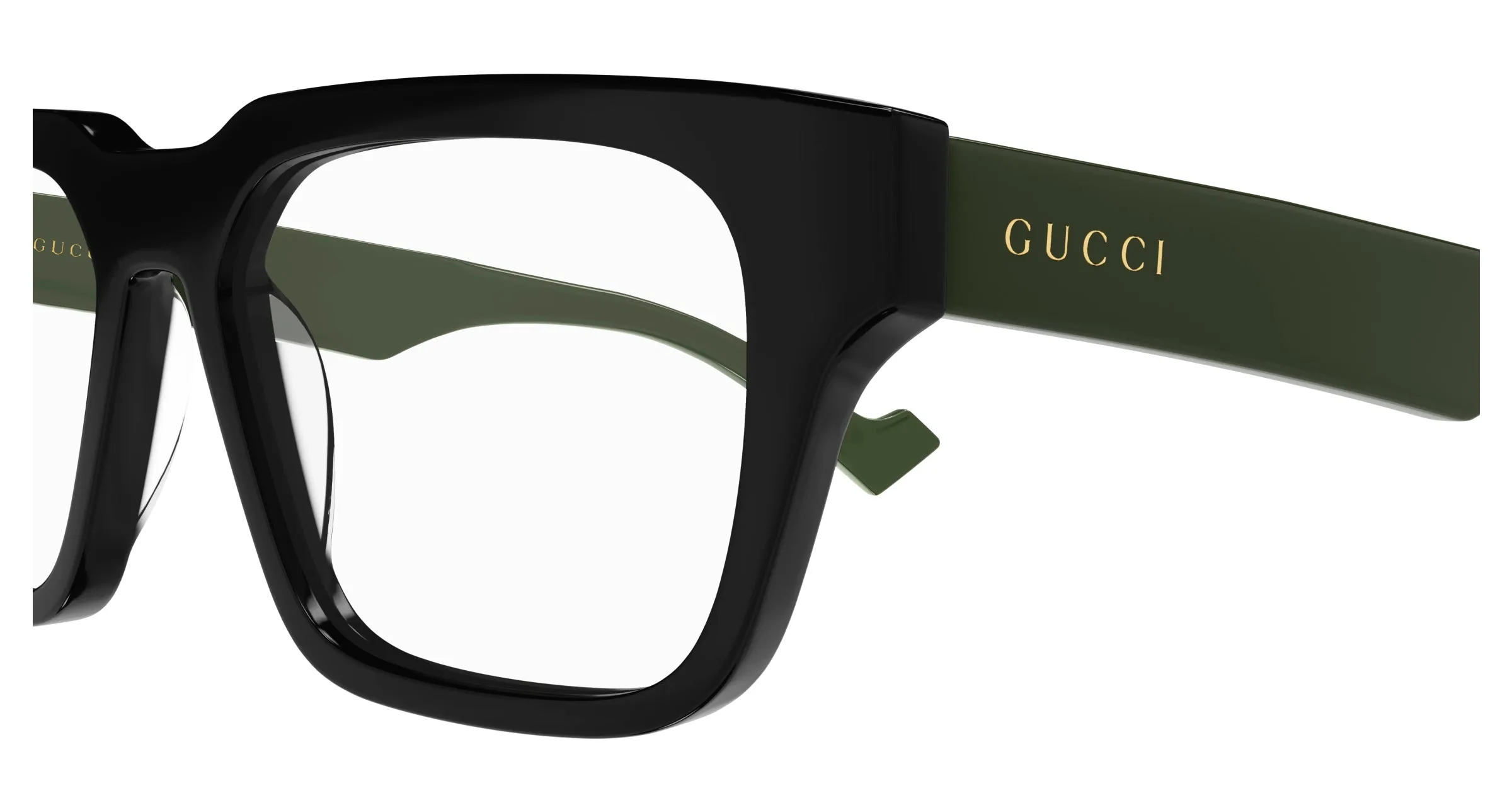 Gucci GG0963O 005 Montature da vista Acetato Nero Squadrata - immagine 3