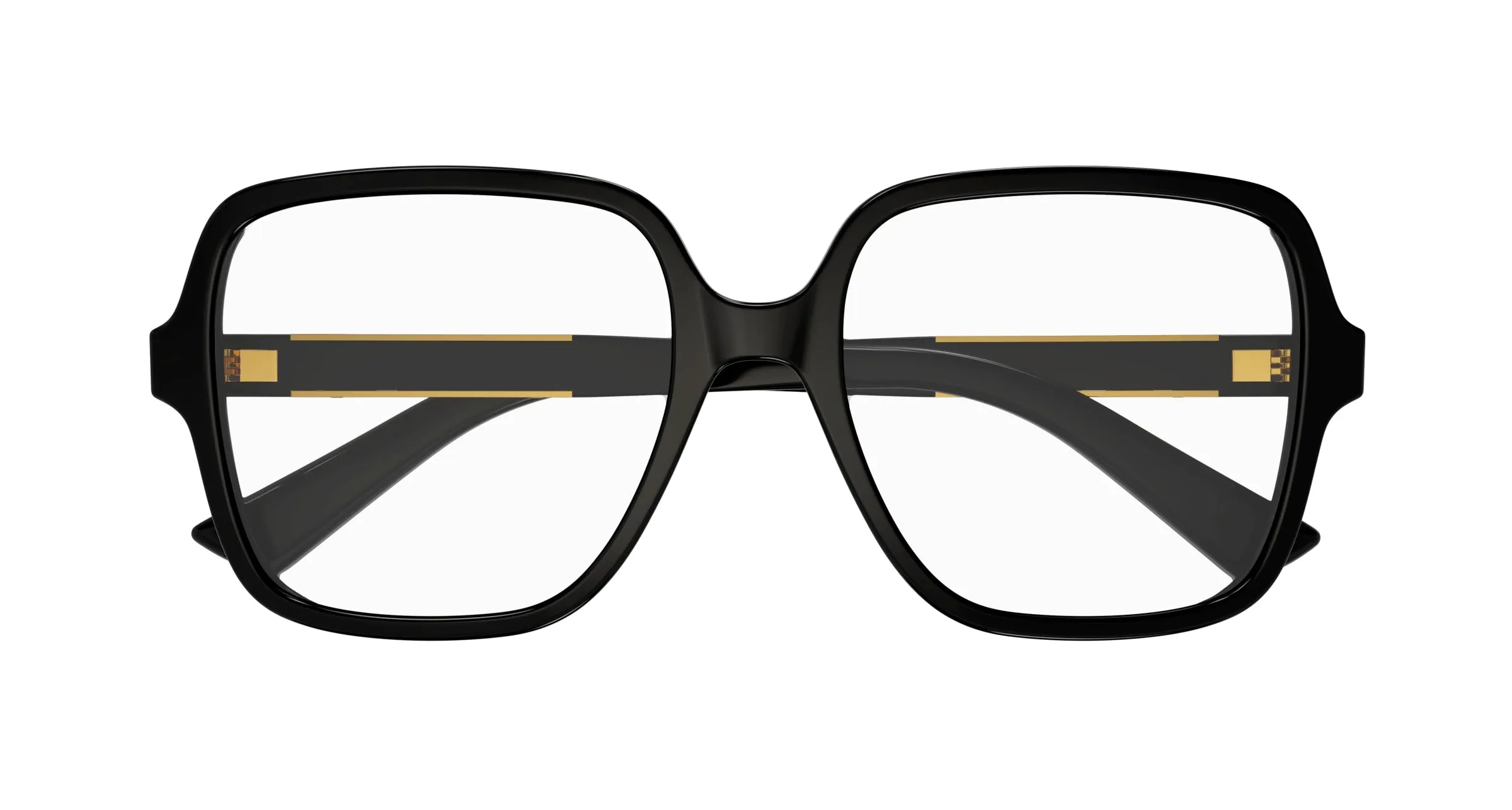 Gucci GG1193O 001 Montature da vista Acetato Nero Squadrata - immagine 2