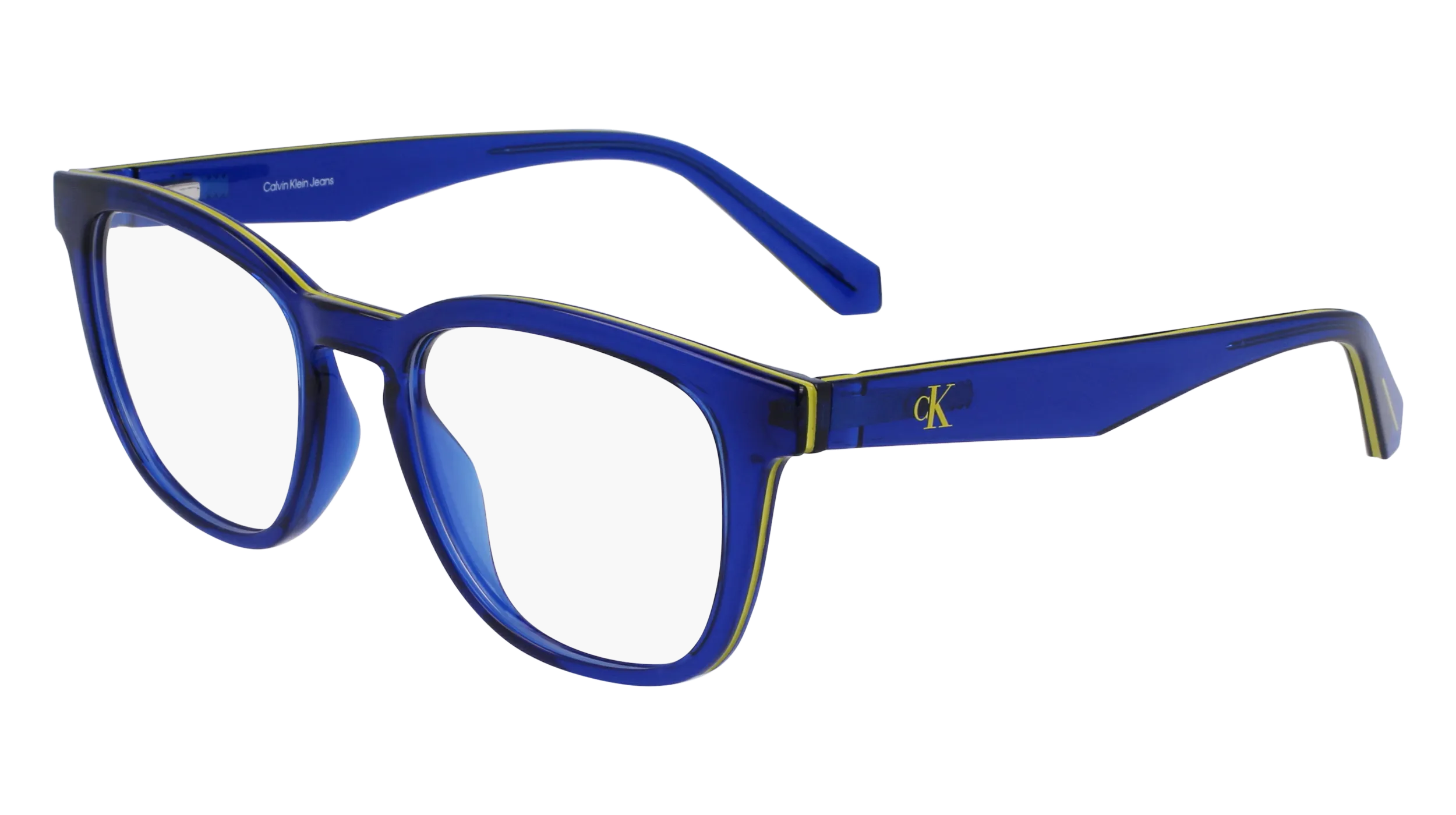 Calvin Klein CKJ22650 400 Montature da vista Bio-iniettato Blu Rotonda Normale Fotocromatiche - immagine 1
