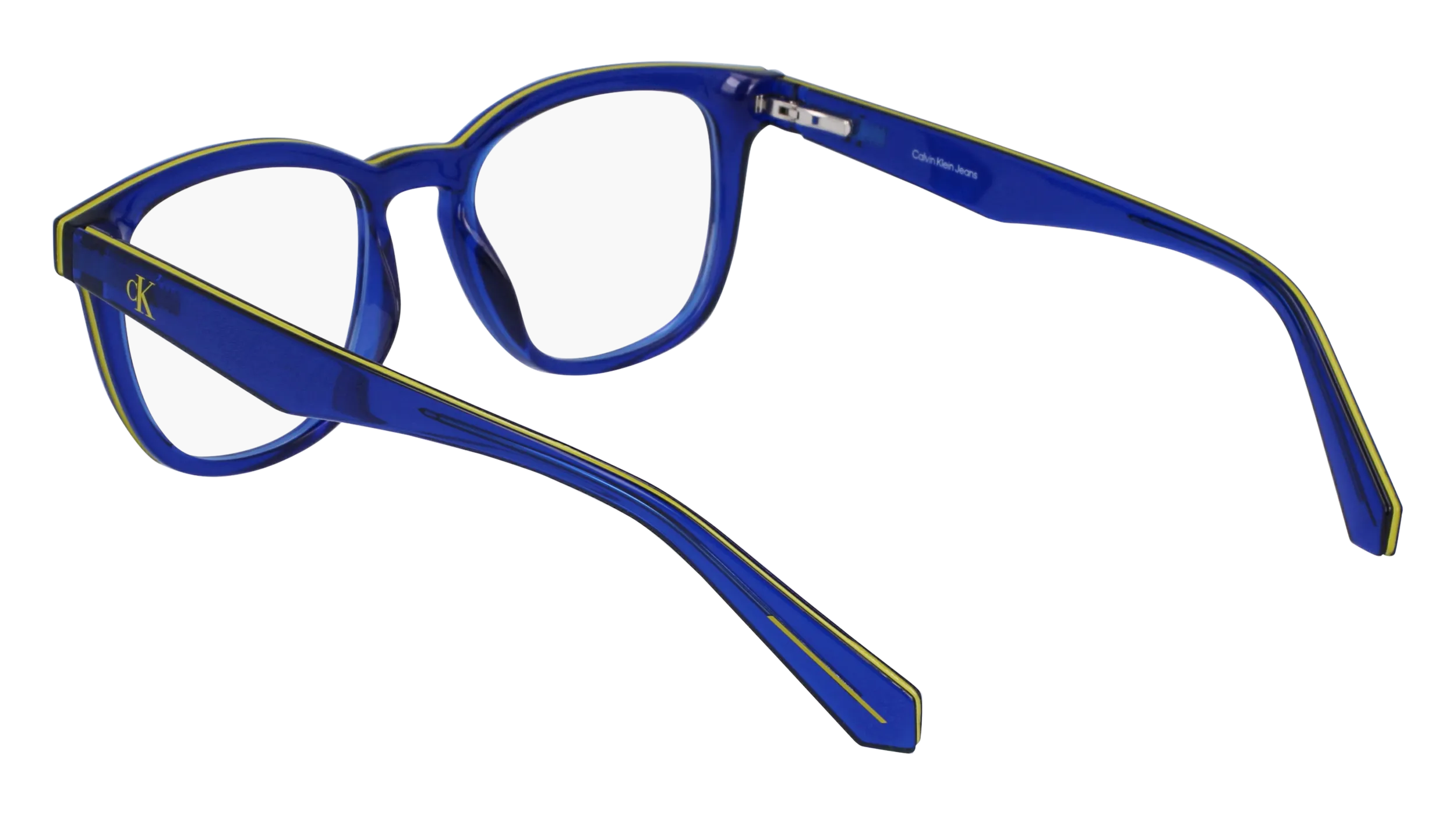 Calvin Klein CKJ22650 400 Montature da vista Bio-iniettato Blu Rotonda Normale Fotocromatiche - immagine 4