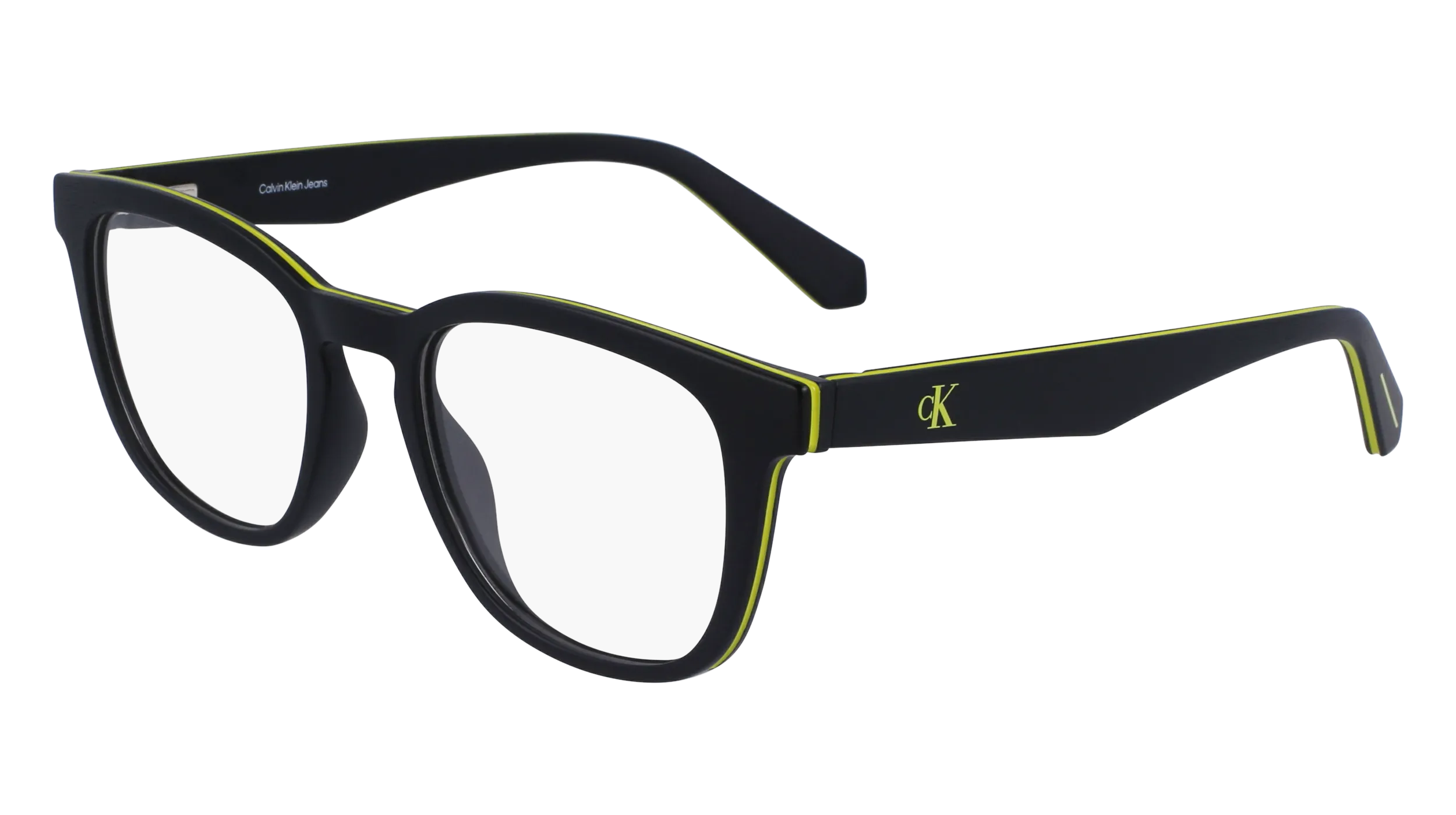 Calvin Klein CKJ22650 002 Montature da vista Bio-iniettato Nero Rotonda Normale Fotocromatiche - immagine 1
