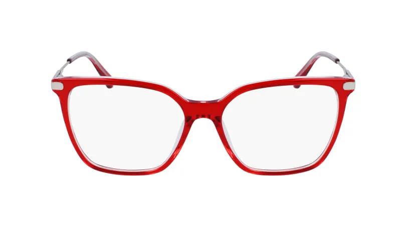 Calvin Klein CKJ22646 600 Montature da vista Acetato Rosso Farfalla Normale Fotocromatiche - immagine 2