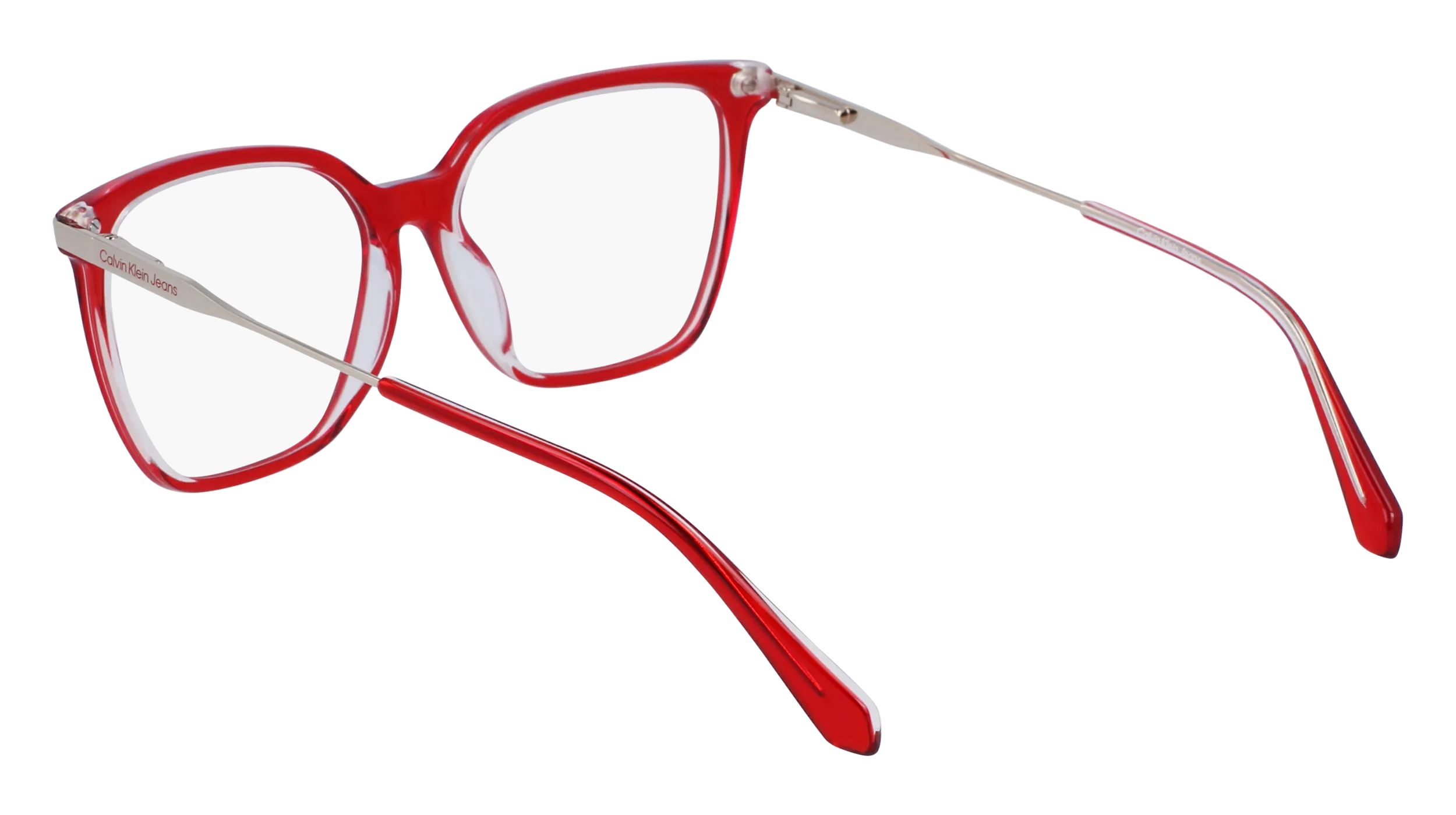 Calvin Klein CKJ22646 600 Montature da vista Acetato Rosso Farfalla Normale Fotocromatiche - immagine 4