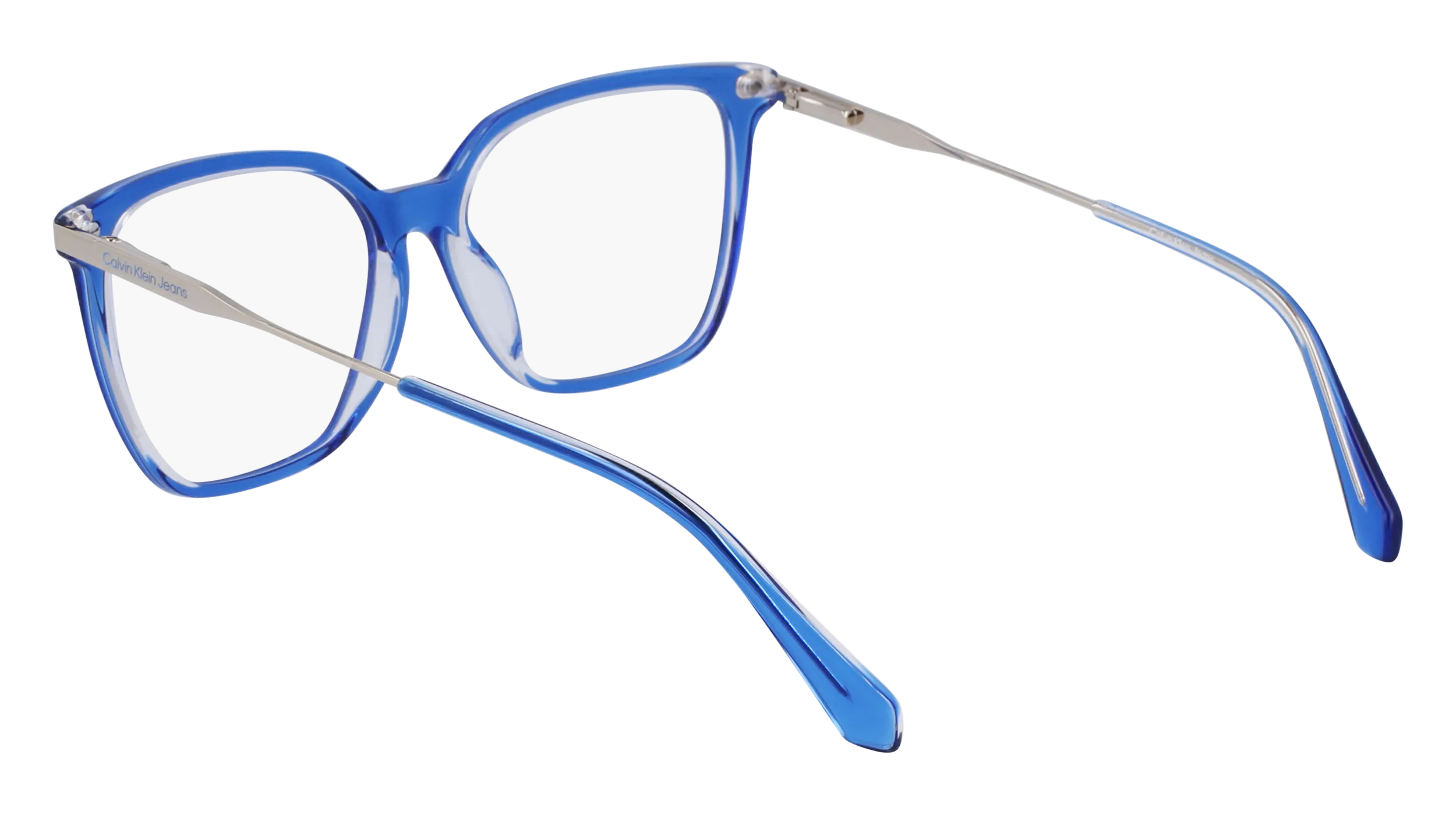 Calvin Klein CKJ22646 400 Montature da vista Acetato Blu Farfalla Normale Fotocromatiche - immagine 4