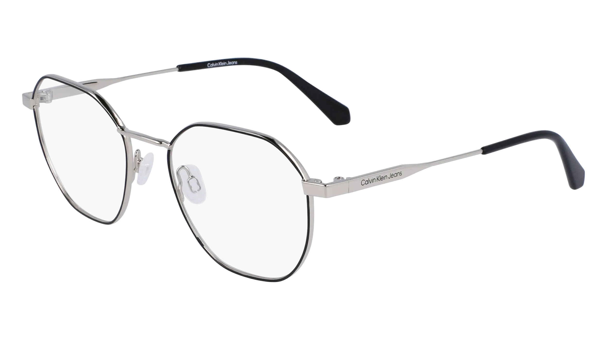 Calvin Klein CKJ22220 043 Montature da vista Metallo Argento Squadrata Normale Fotocromatiche - immagine 1