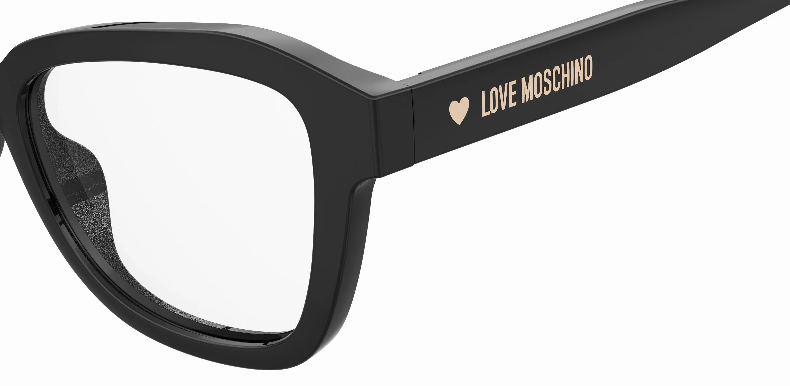 Moschino Junior Moschino MOL606/TN 807 Montature da vista bambino Plastica Nero Cat Eye - immagine 4