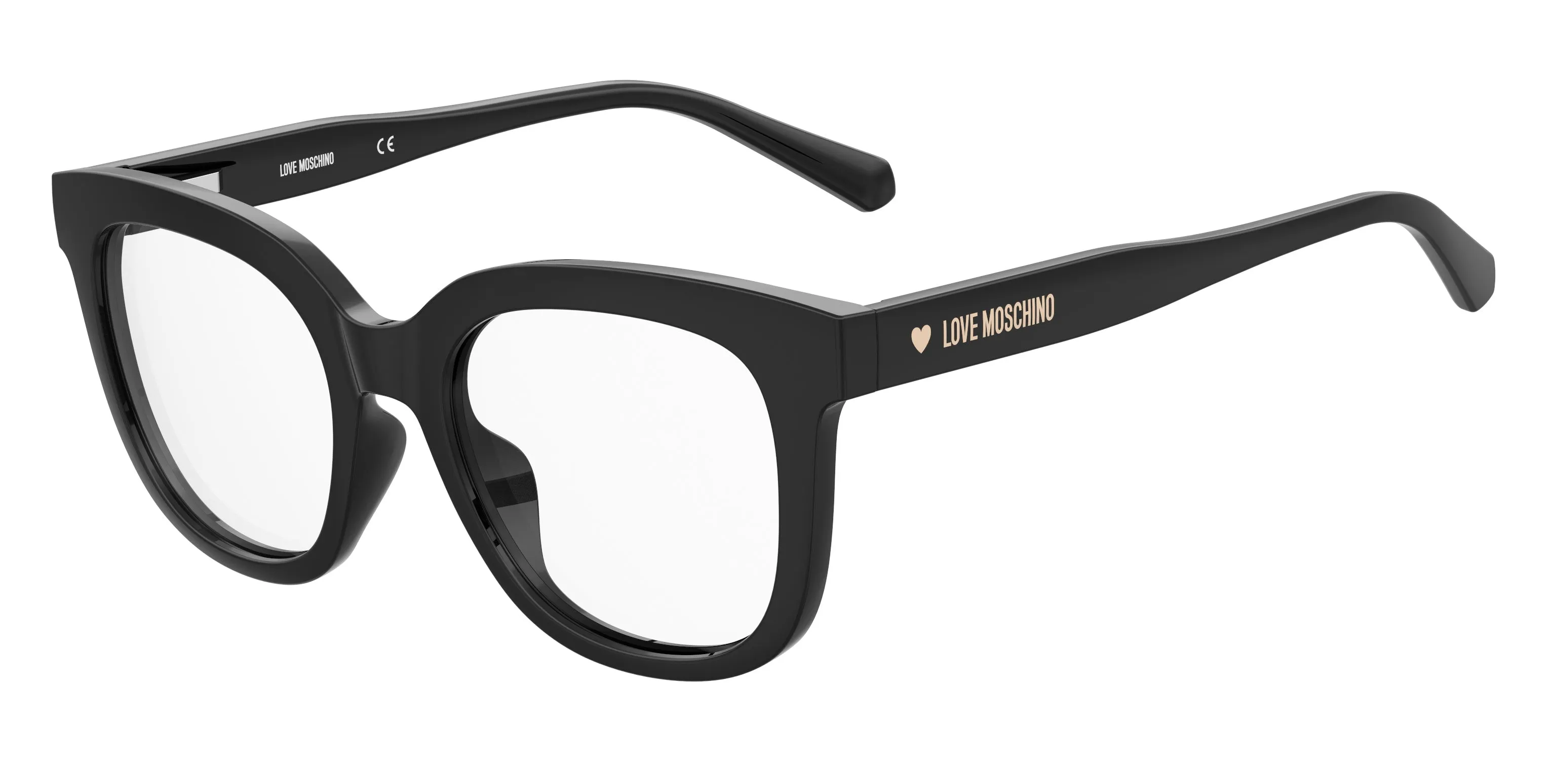 Moschino Junior Moschino MOL605/TN 807 Montature da vista bambino Plastica Nero Geometrica - immagine 1