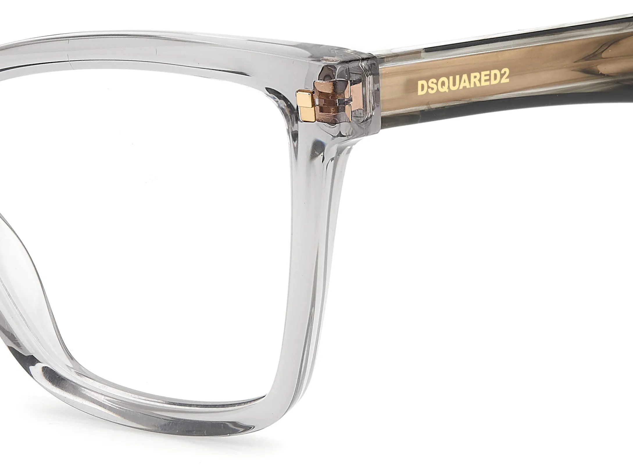 Dsquared2 D2 0059 KB7 Montature da vista Acetato Grigio Farfalla - immagine 4