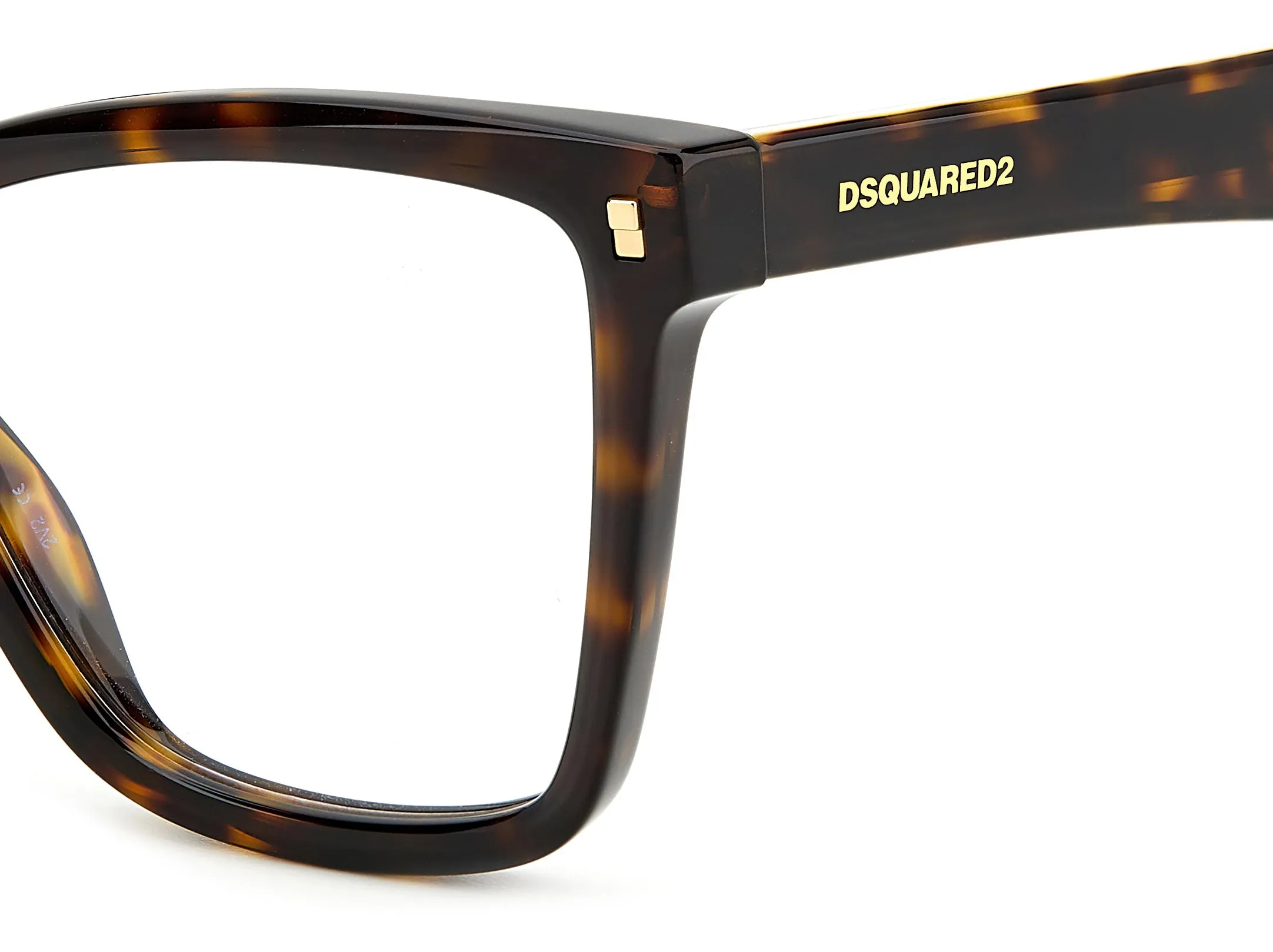Dsquared2 D2 0059 086 Montature da vista Acetato Havana Farfalla - immagine 3