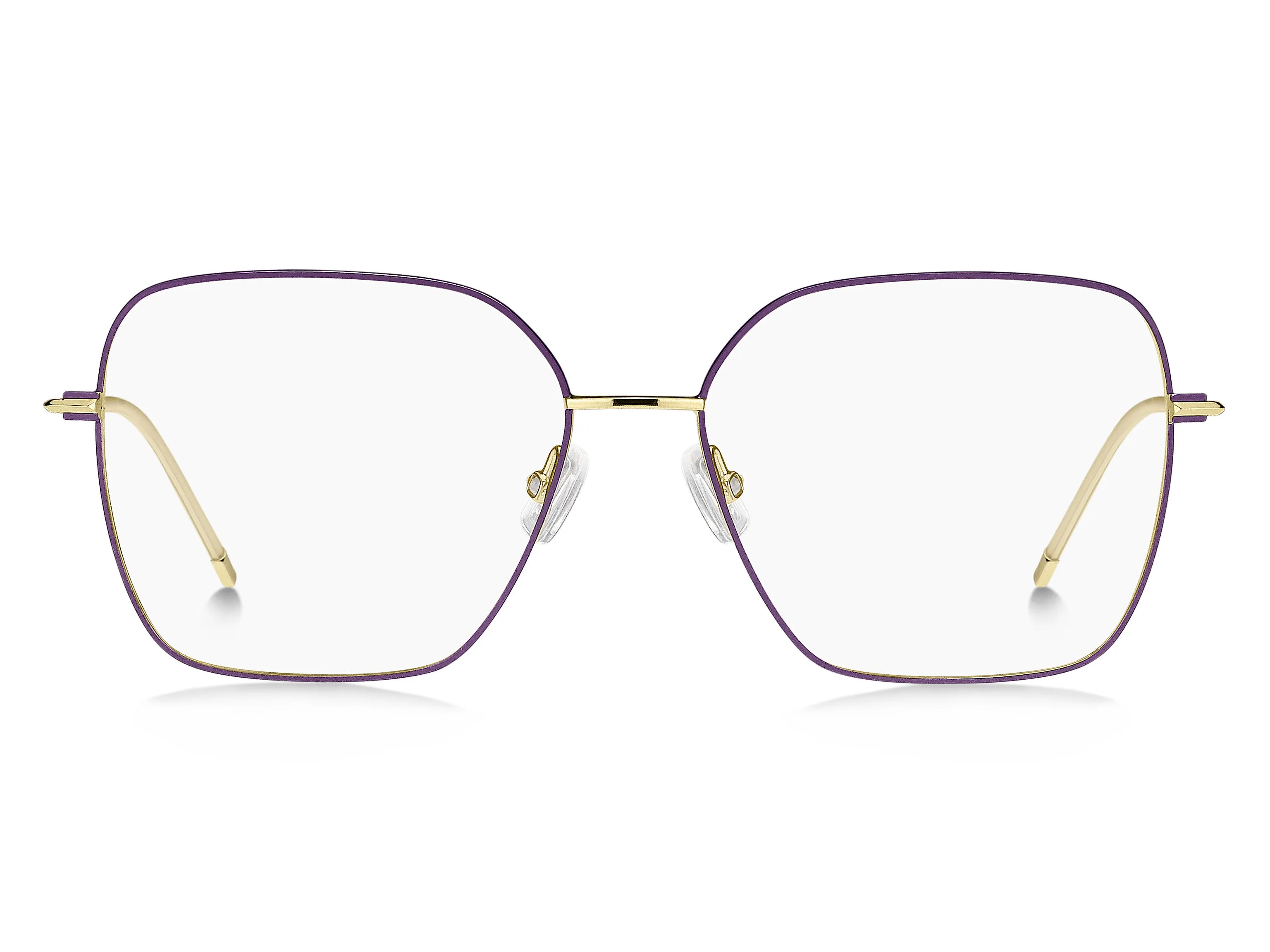 Hugo Boss BOSS 1464 S9E Montature da vista Acciaio Oro/Viola Squadrata - immagine 3