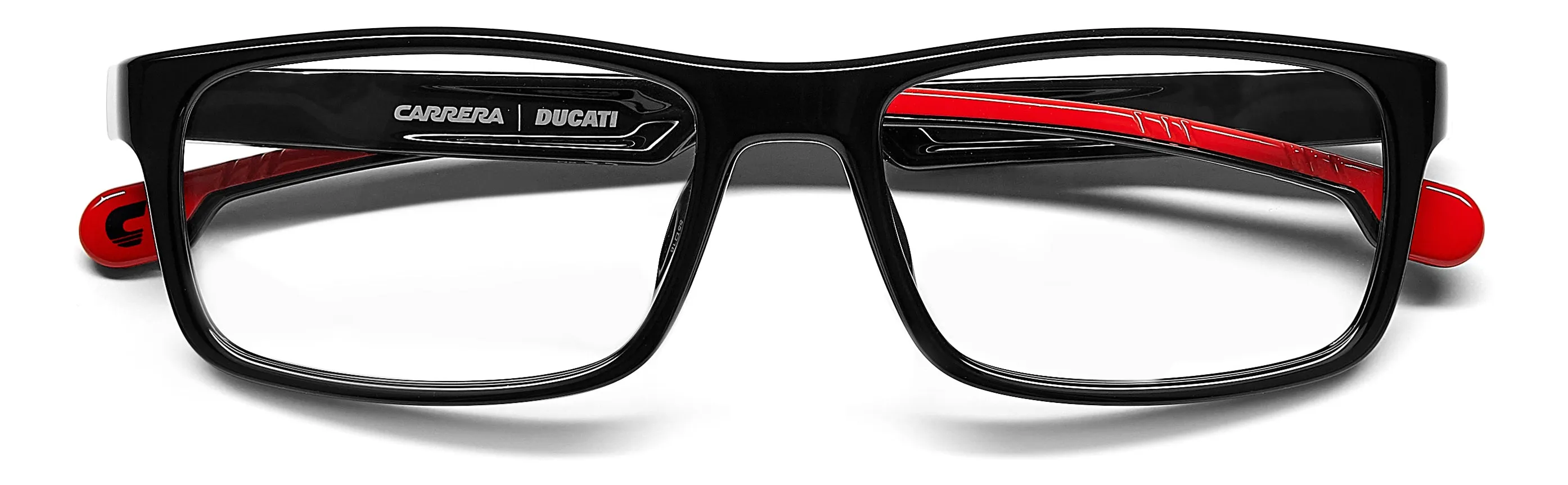 Carrera Ducati CARDUC 016 OIT Montature da vista Plastica Nero/Rosso Squadrata - immagine 3
