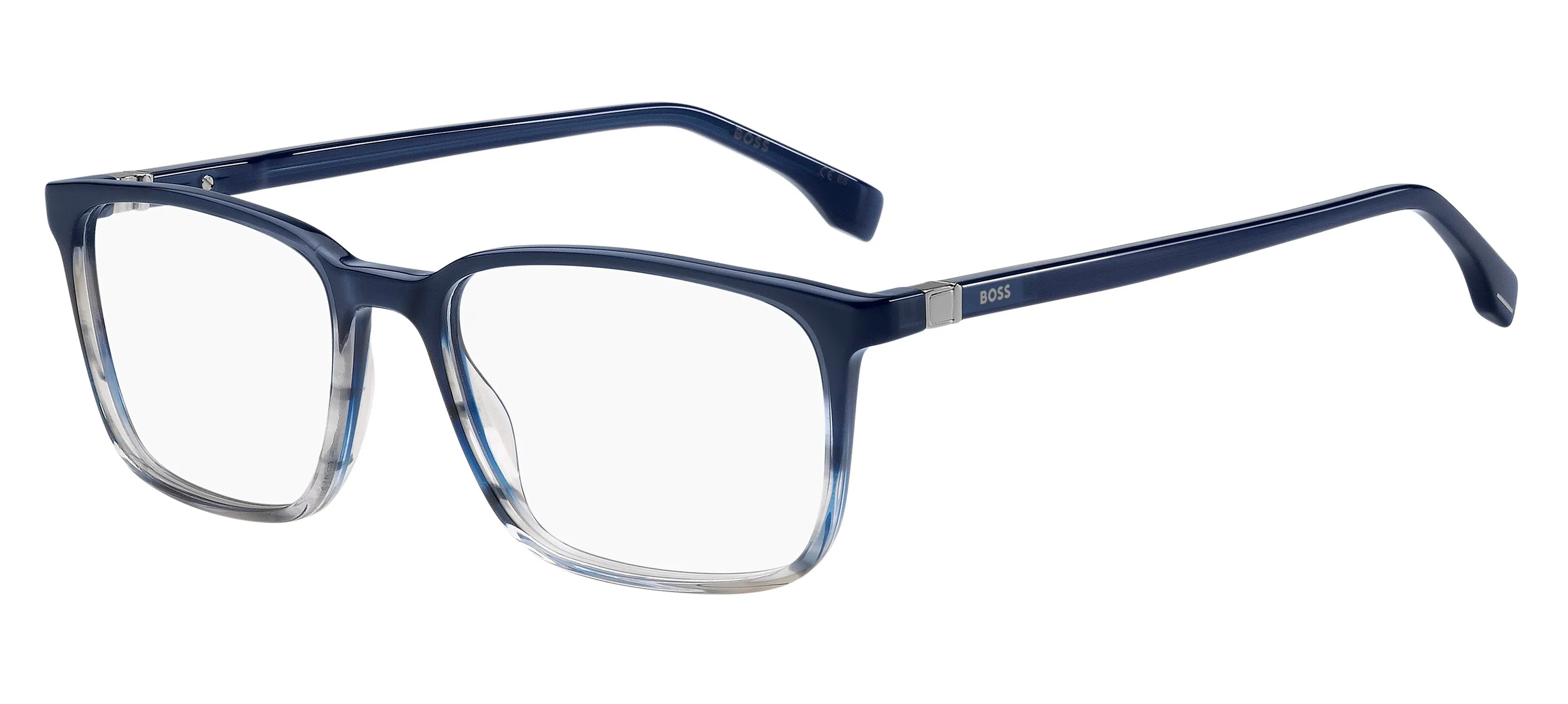 Hugo Boss BOSS 1436 HVE Montature da vista Acetato Blu Squadrata - immagine 1