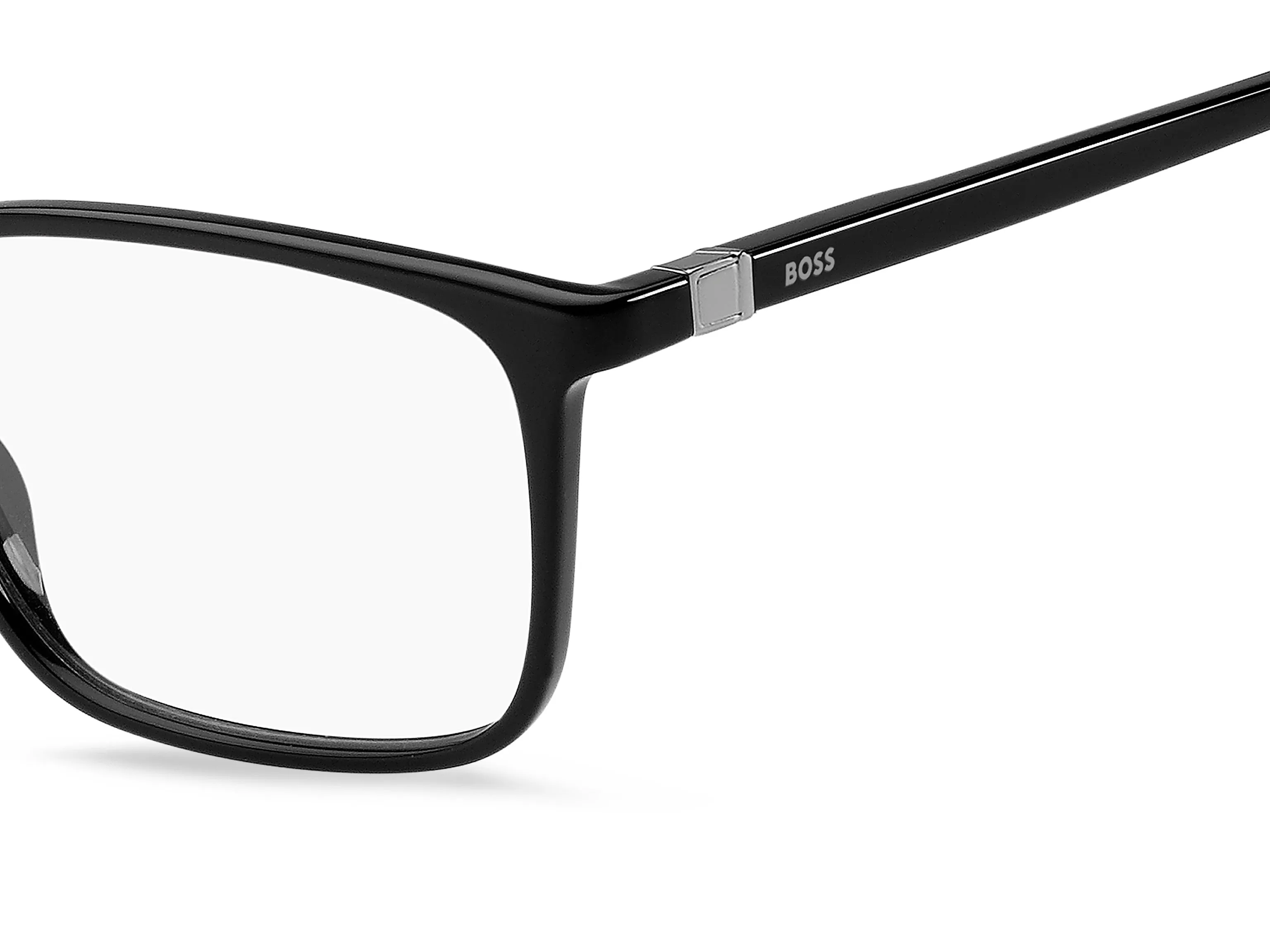 Hugo Boss BOSS 1436 807 Montature da vista Acetato Nero Squadrata - immagine 3