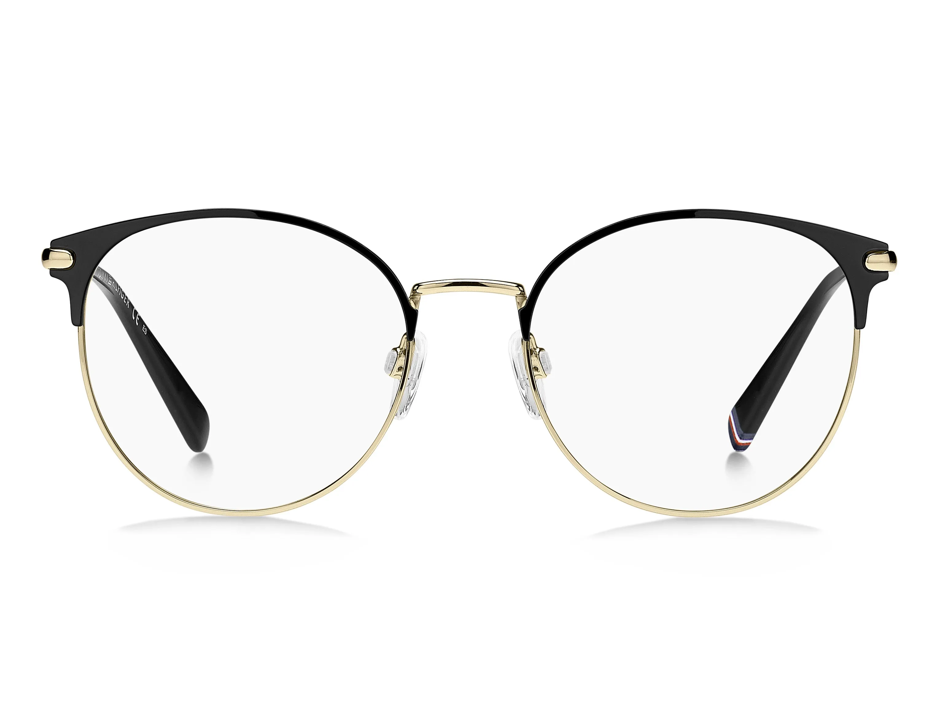 Tommy Hilfiger TH 1959 2M2 Montature da vista Acciaio Nero/Oro Rotonda - immagine 3