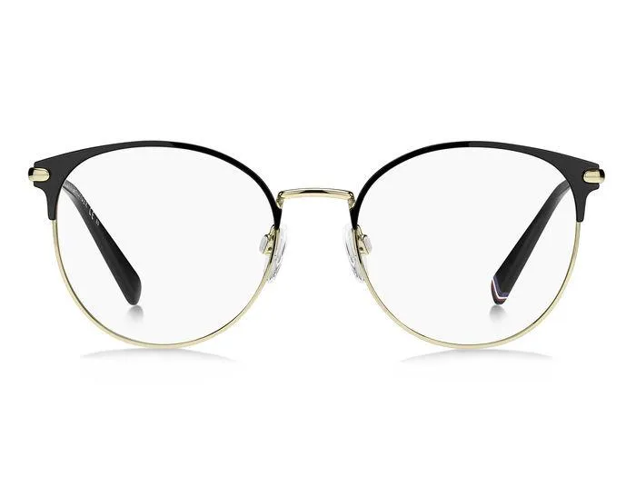 Tommy Hilfiger TH 1959 2M2 Montature da vista Acciaio Nero/Oro Rotonda - immagine 4