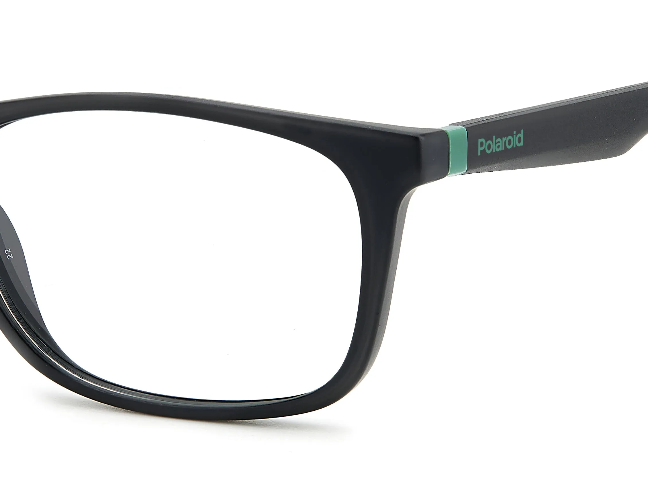 Polaroid PLD D478 7ZJ Montature da vista Bio Poliammide Nero/Verde Squadrata - immagine 4