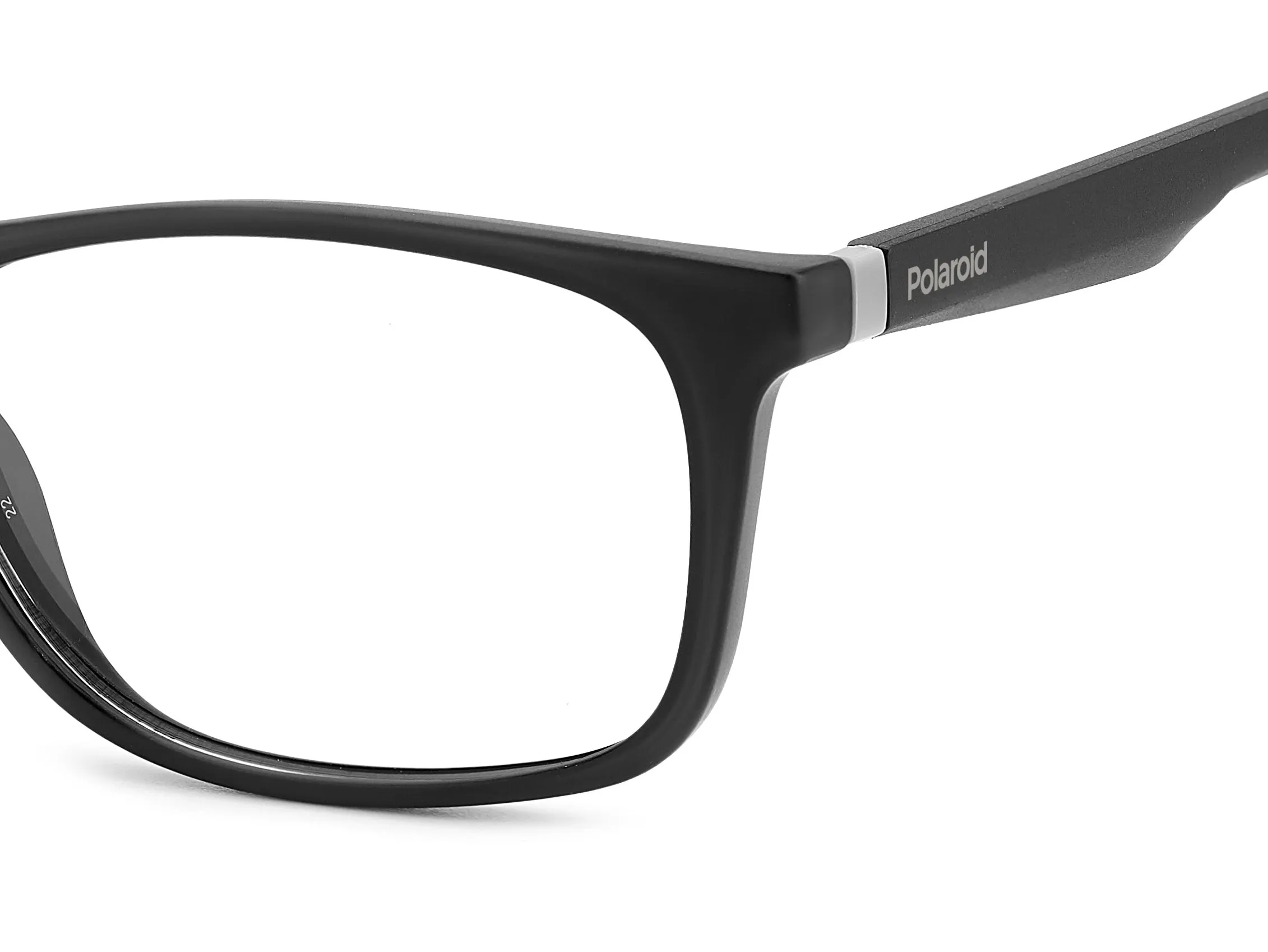 Polaroid PLD D478 08A Montature da vista Bio Poliammide Nero/Grigio Squadrata - immagine 4
