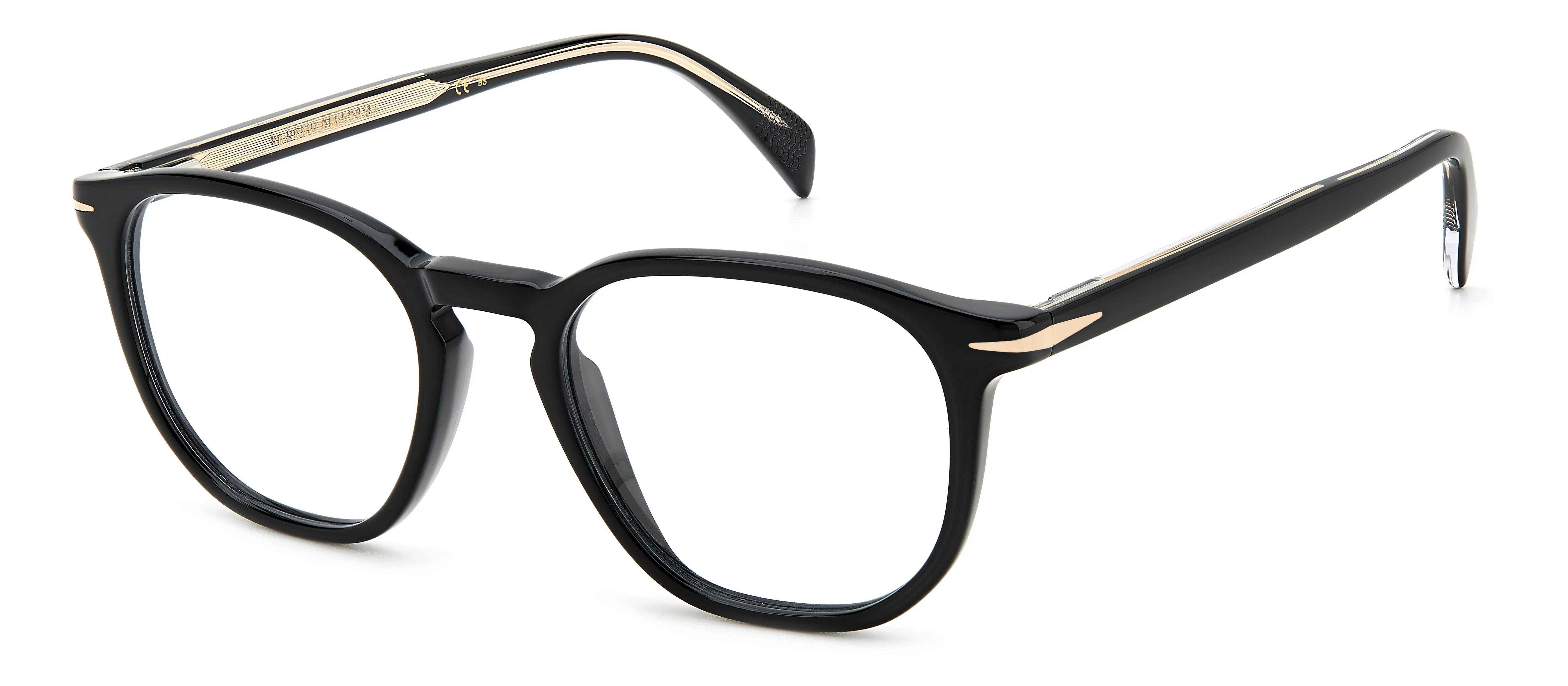 DAVID BECKHAM DB 1106 807 Montature da vista Plastica Nero Squadrata - immagine 1
