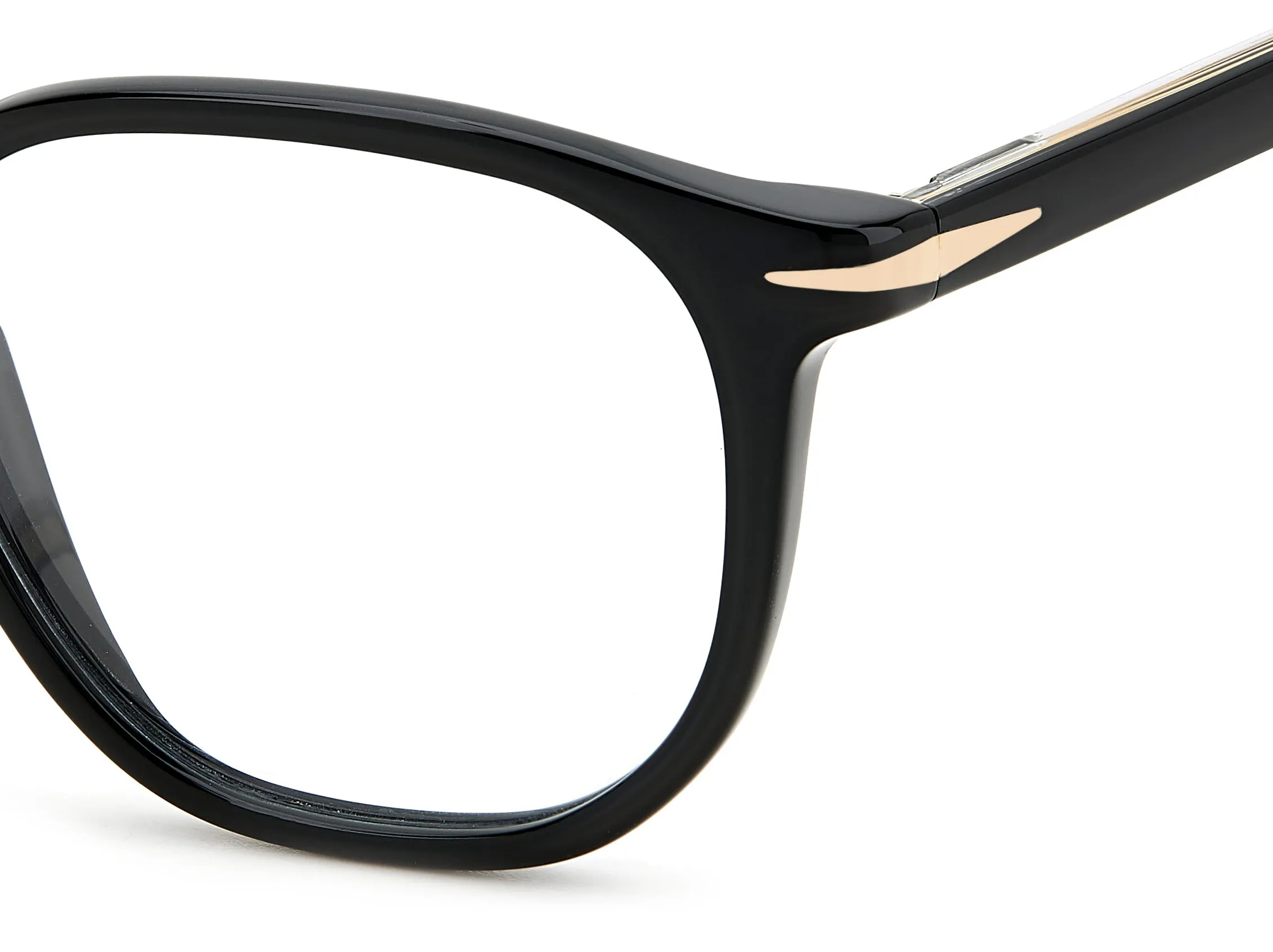 DAVID BECKHAM DB 1106 807 Montature da vista Plastica Nero Squadrata - immagine 3