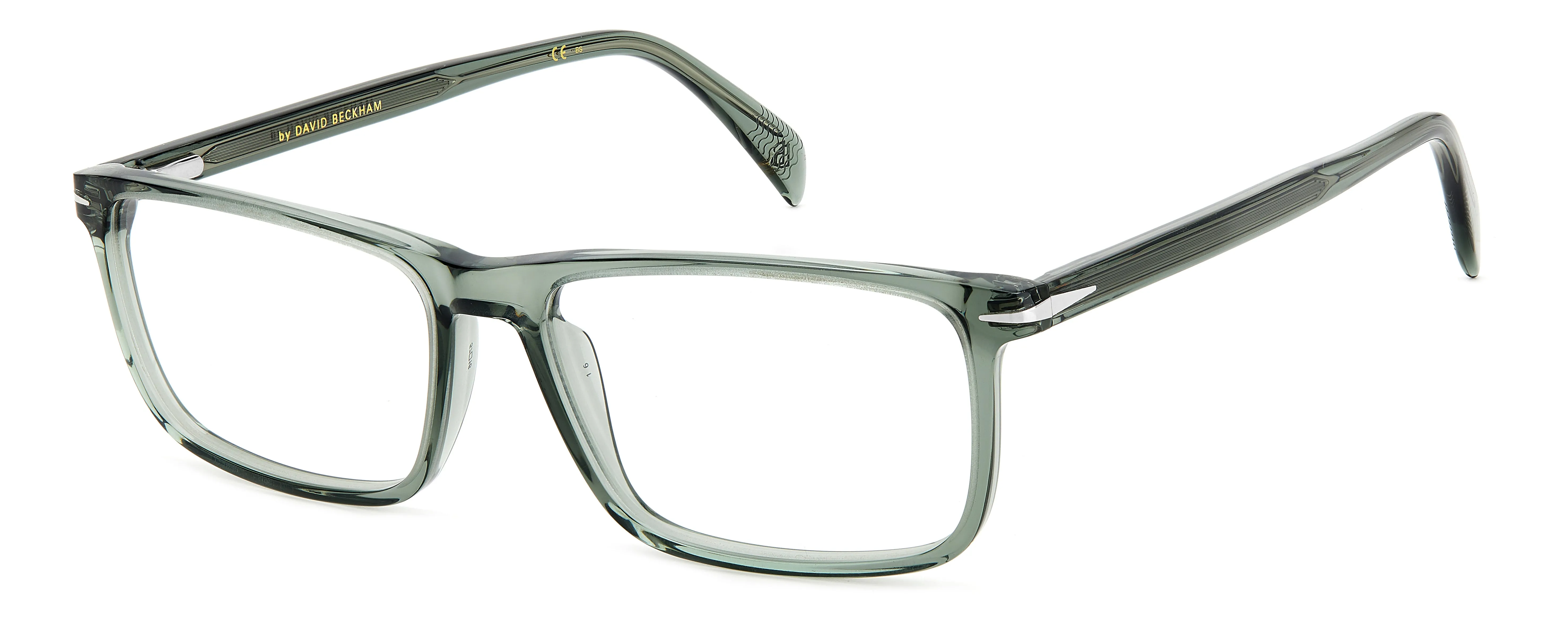 DAVID BECKHAM DB 1019 1ED Montature da vista Plastica Verde Squadrata - immagine 1