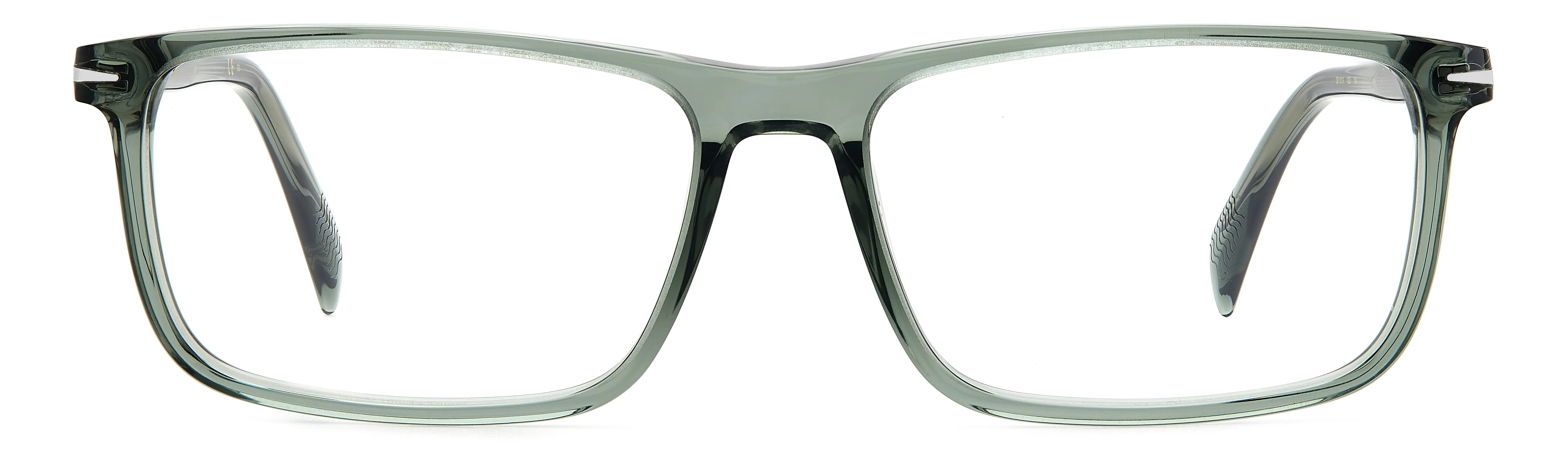 DAVID BECKHAM DB 1019 1ED Montature da vista Plastica Verde Squadrata - immagine 2