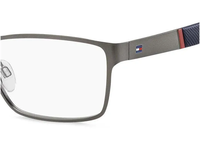 Tommy Hilfiger TH 1543 R80 Montature da vista Acciaio Canna di Fucile opaco Squadrata - immagine 4