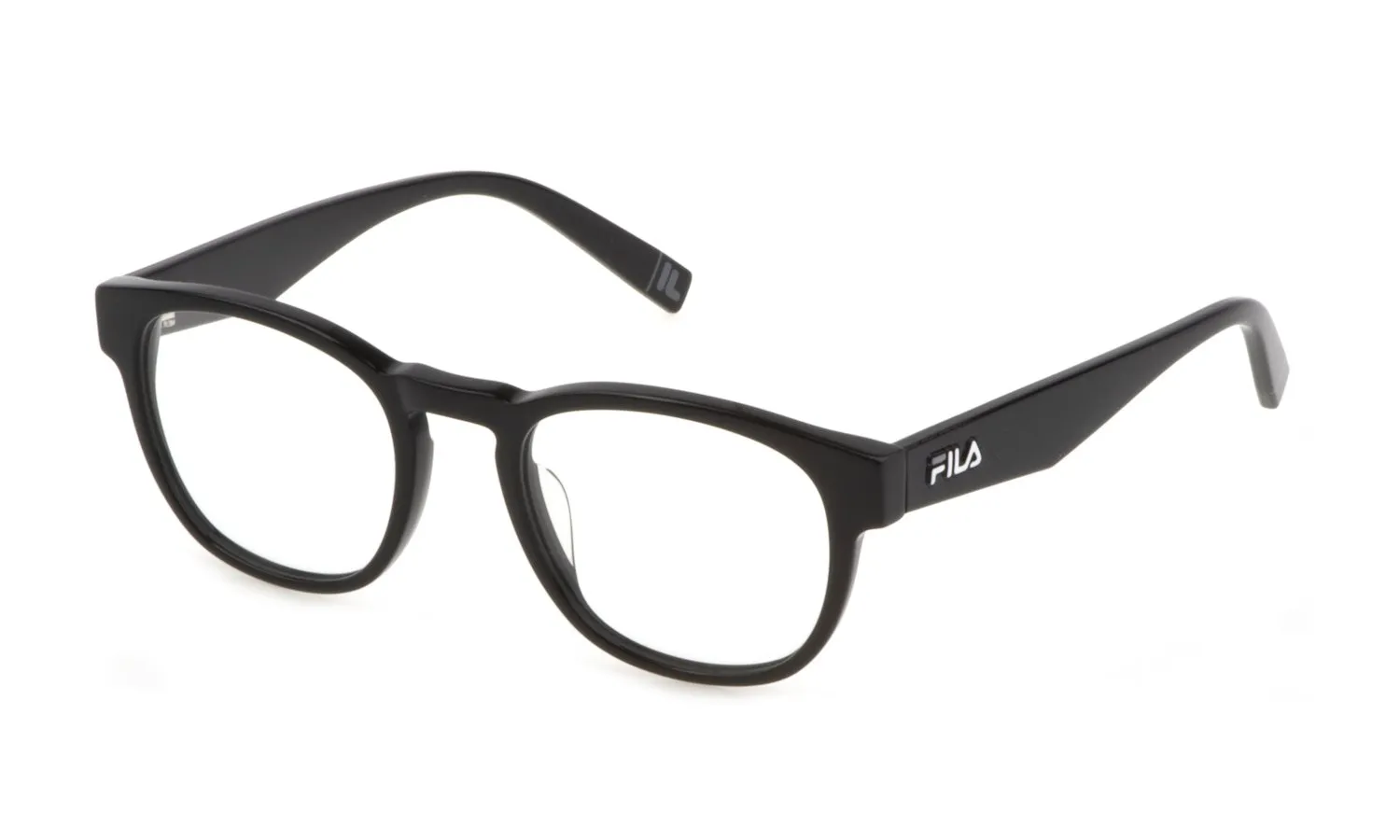Fila VFI211 700 Montature da vista Acetato Nero Rotonda - immagine 1