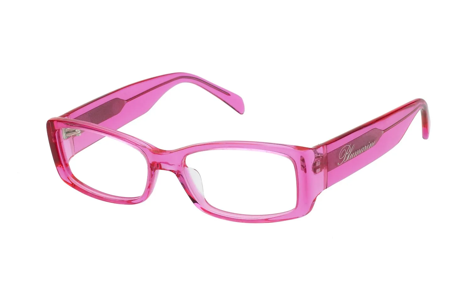 Blumarine VBM801 03GB Montature da vista Acetato Viola Squadrata - immagine 1