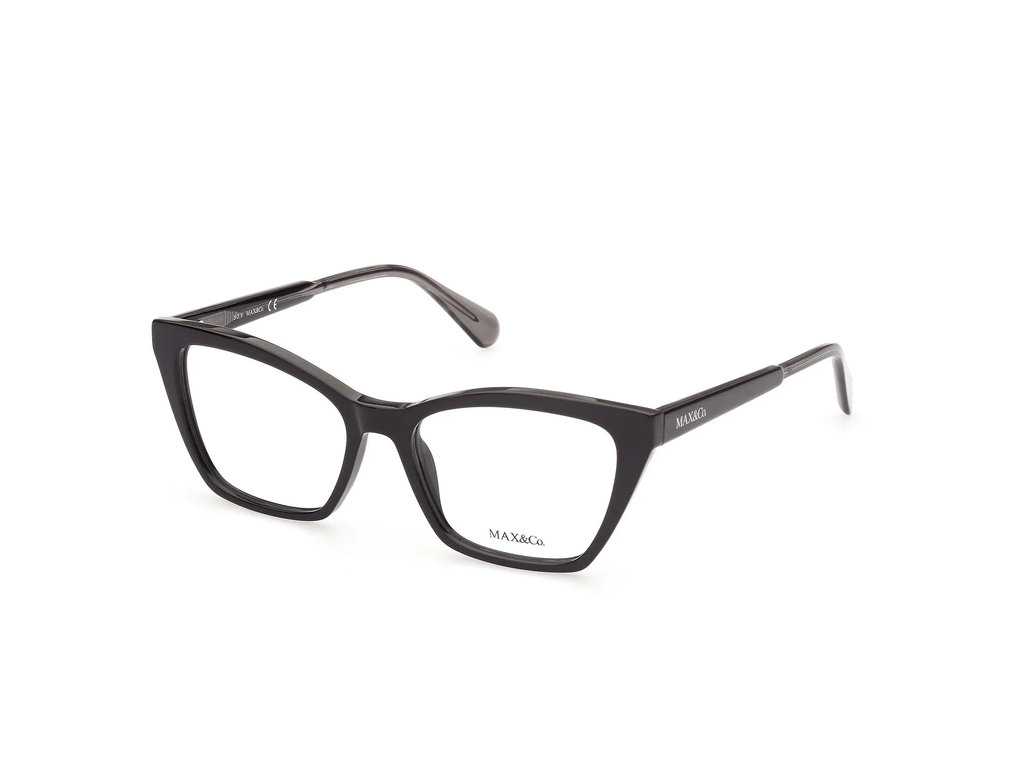 MAX&Co MO5001 1 Montature da vista Acetato Nero Cat Eye Normale - immagine 1