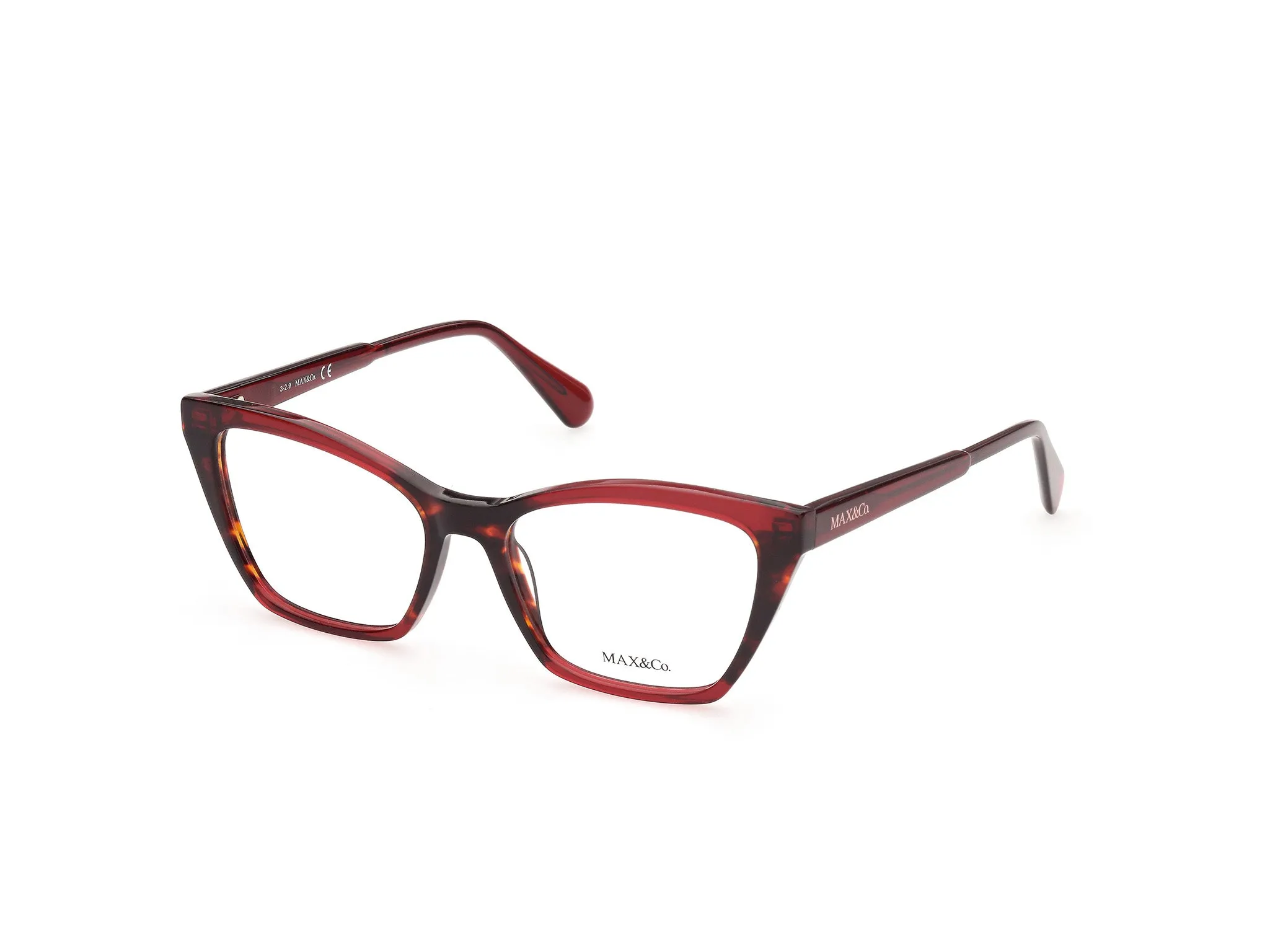 MAX&Co MO5001 56 Montature da vista Acetato Havana Cat Eye Normale - immagine 1