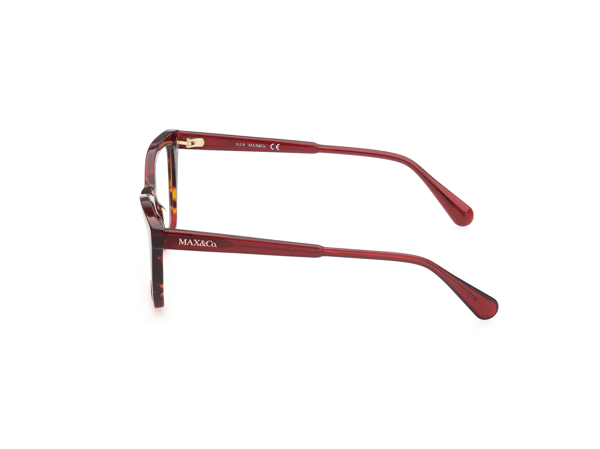 MAX&Co MO5001 56 Montature da vista Acetato Havana Cat Eye Normale - immagine 3