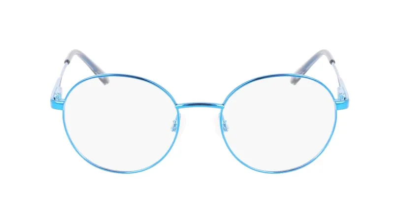 Calvin Klein Junior Calvin Klein CKJ22305 400 Montature da vista bambino Metallo Blu Rotonda Normale Fotocromatiche - immagine 2