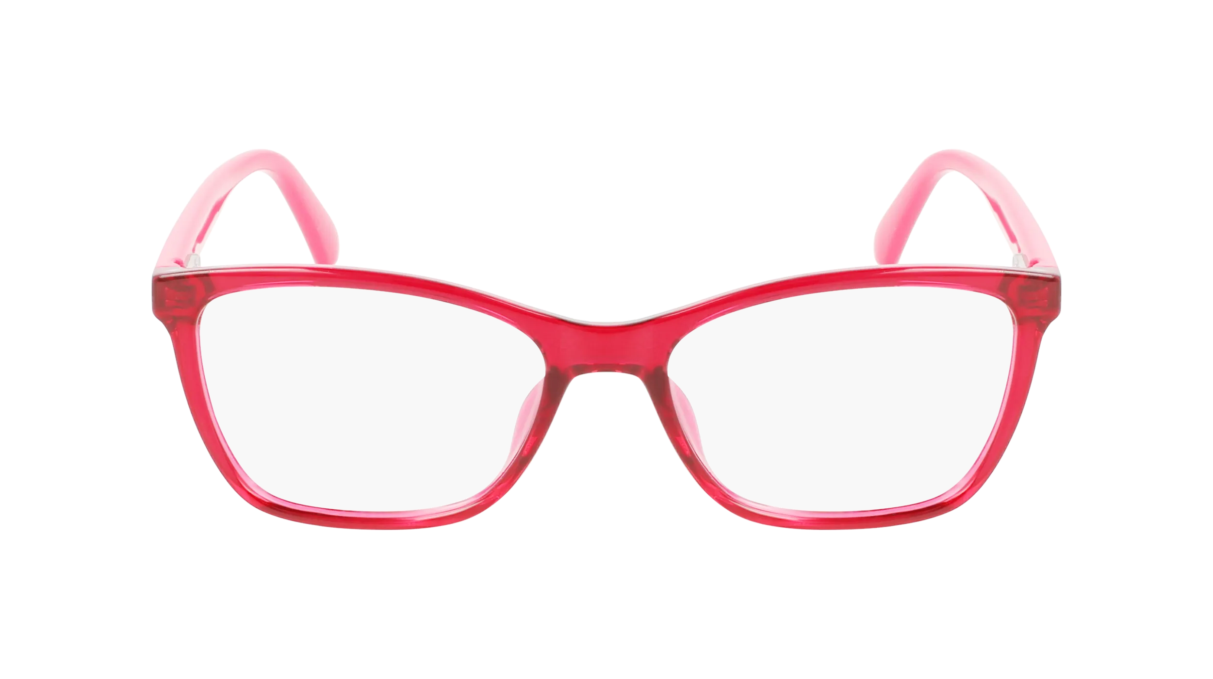 Calvin Klein Junior Calvin Klein CKJ22304 679 Montature da vista bambino Bio-iniettato Rosso Cat Eye Normale Fotocromatiche - immagine 3