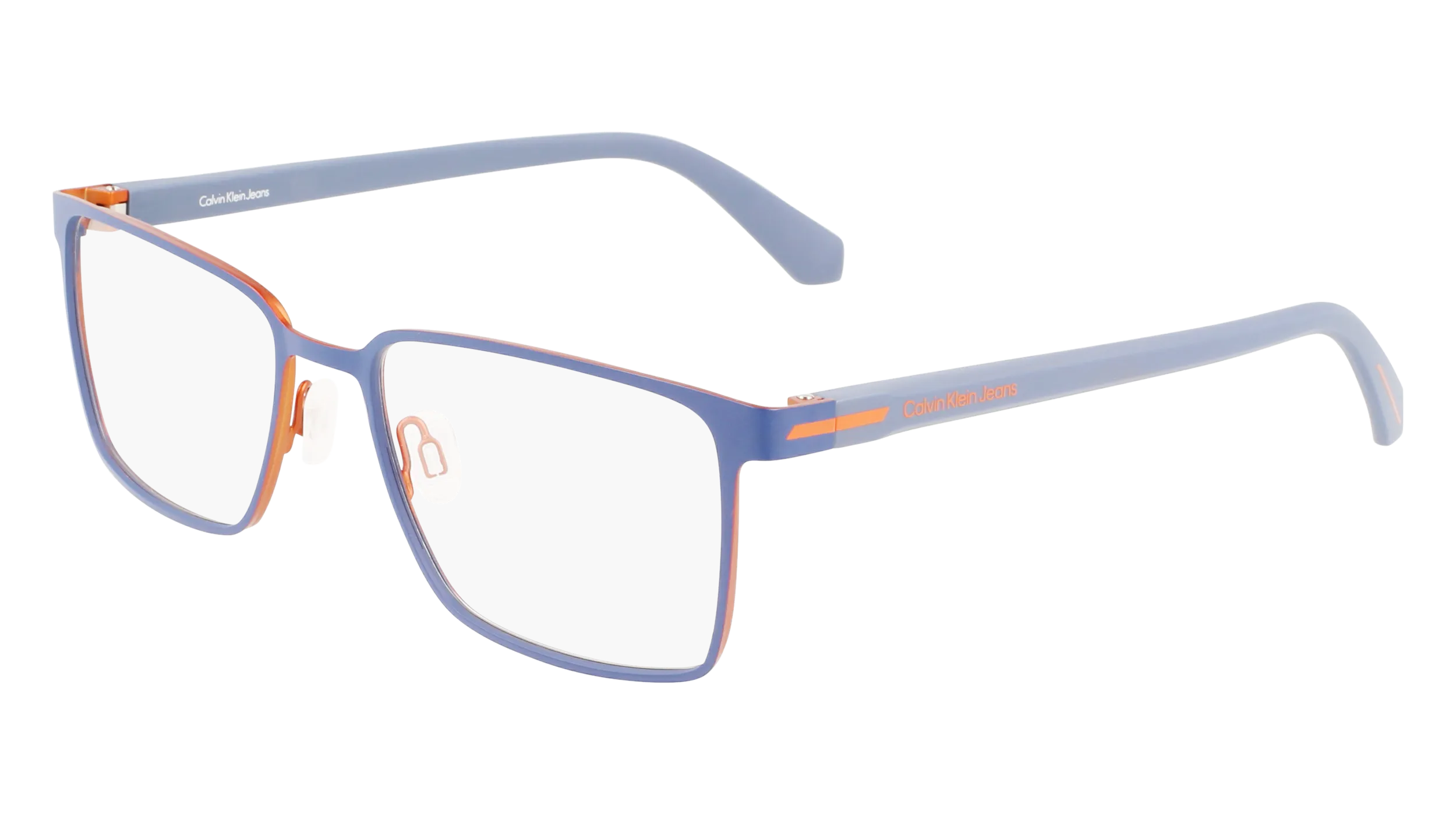 Calvin Klein CKJ22207 400 Montature da vista Metallo Blu Squadrata Normale Fotocromatiche - immagine 1