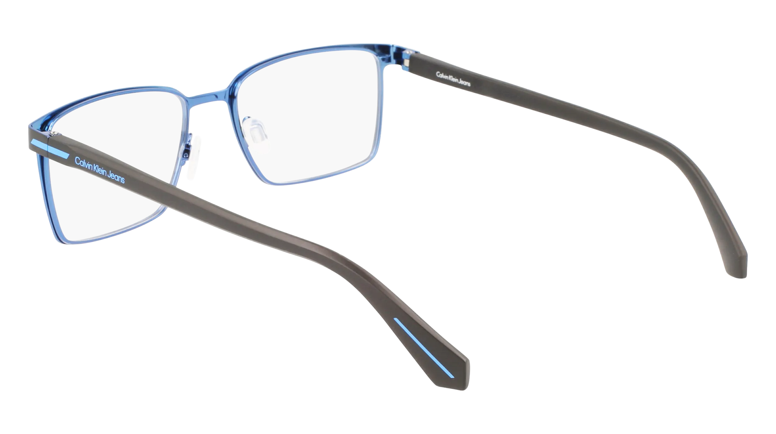 Calvin Klein CKJ22207 002 Montature da vista Metallo Nero Squadrata Normale Fotocromatiche - immagine 4