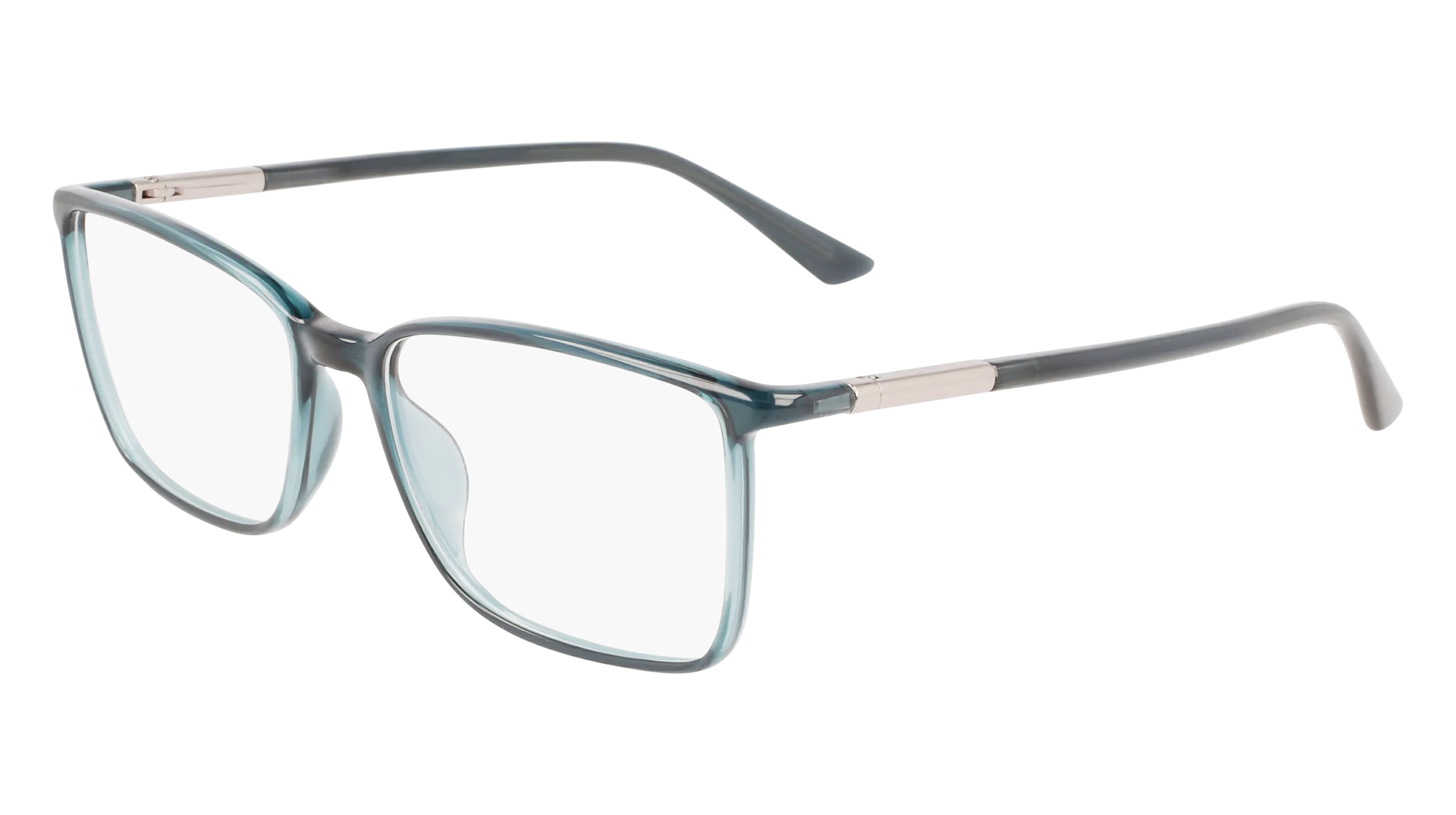 Calvin Klein CK22508 431 Montature da vista Bio-iniettato Petrolio Squadrata Normale Fotocromatiche - immagine 1