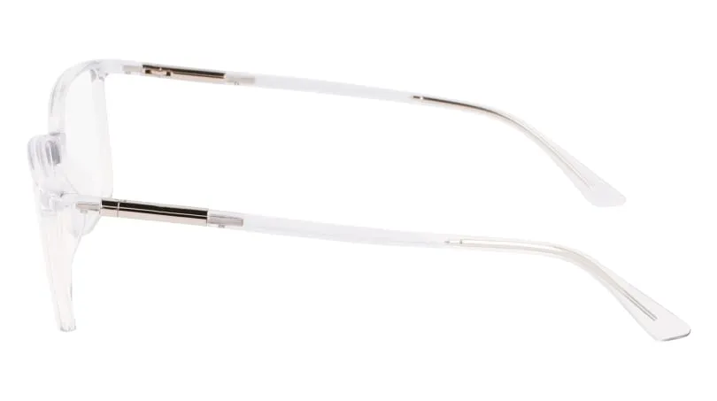 Calvin Klein CK22508 070 Montature da vista Bio-iniettato Argento Squadrata Fotocromatiche Fotocromatiche - immagine 4