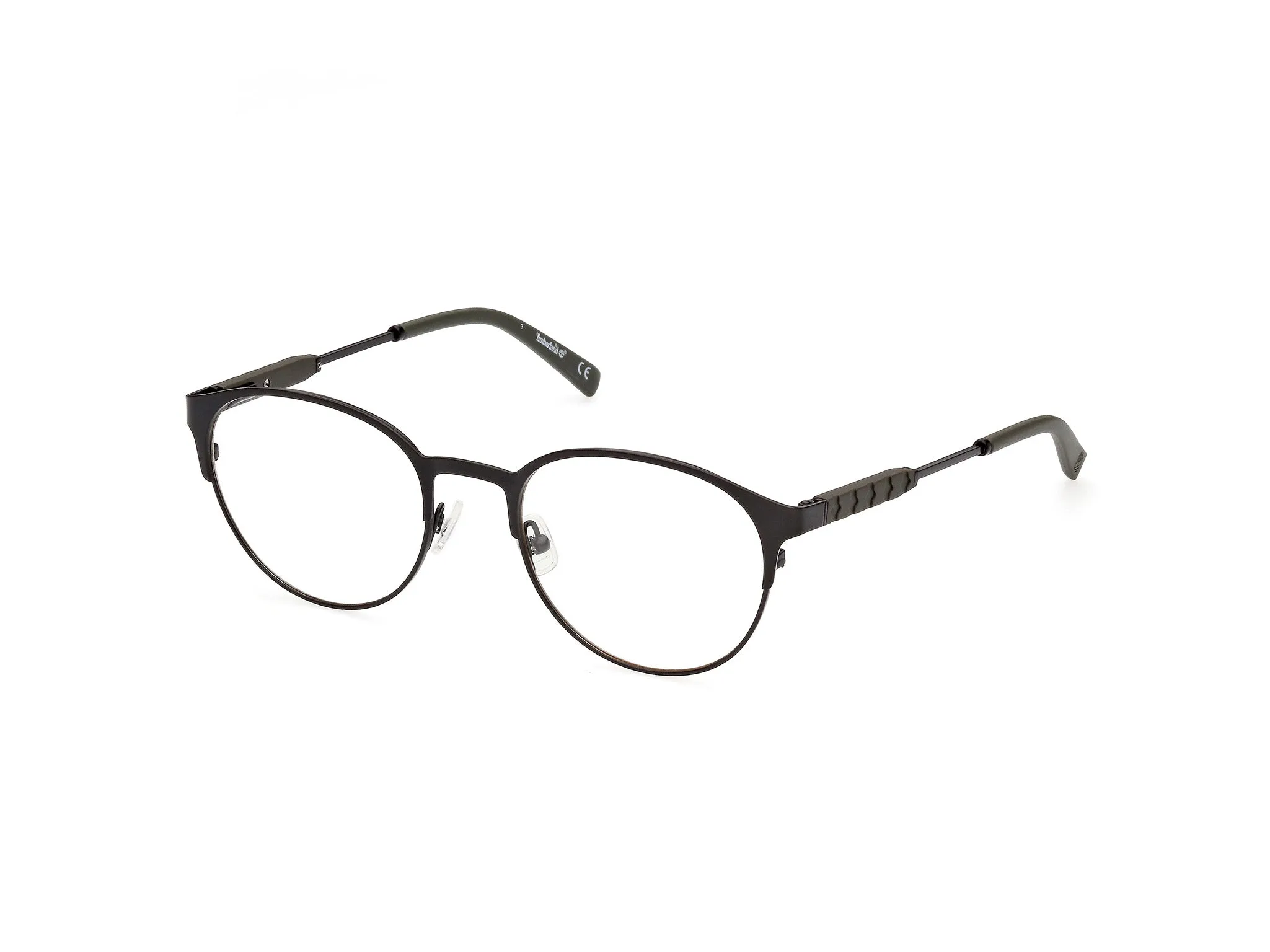 Timberland TB1771 2 Montature da vista Metallo Nero Rotonda Normale - immagine 1