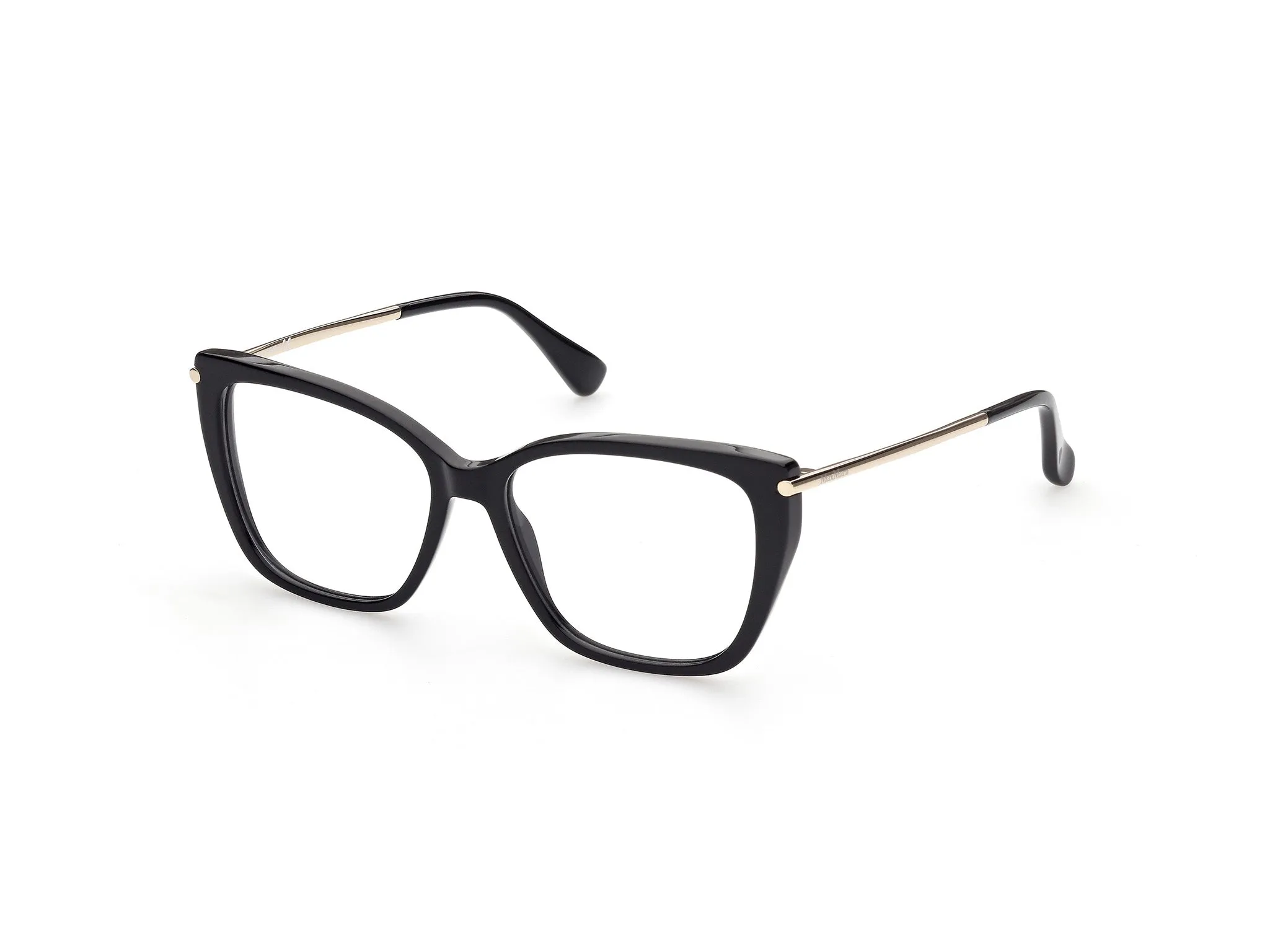 Max Mara MM5007 1 Montature da vista Acetato Nero Squadrata Normale - immagine 1