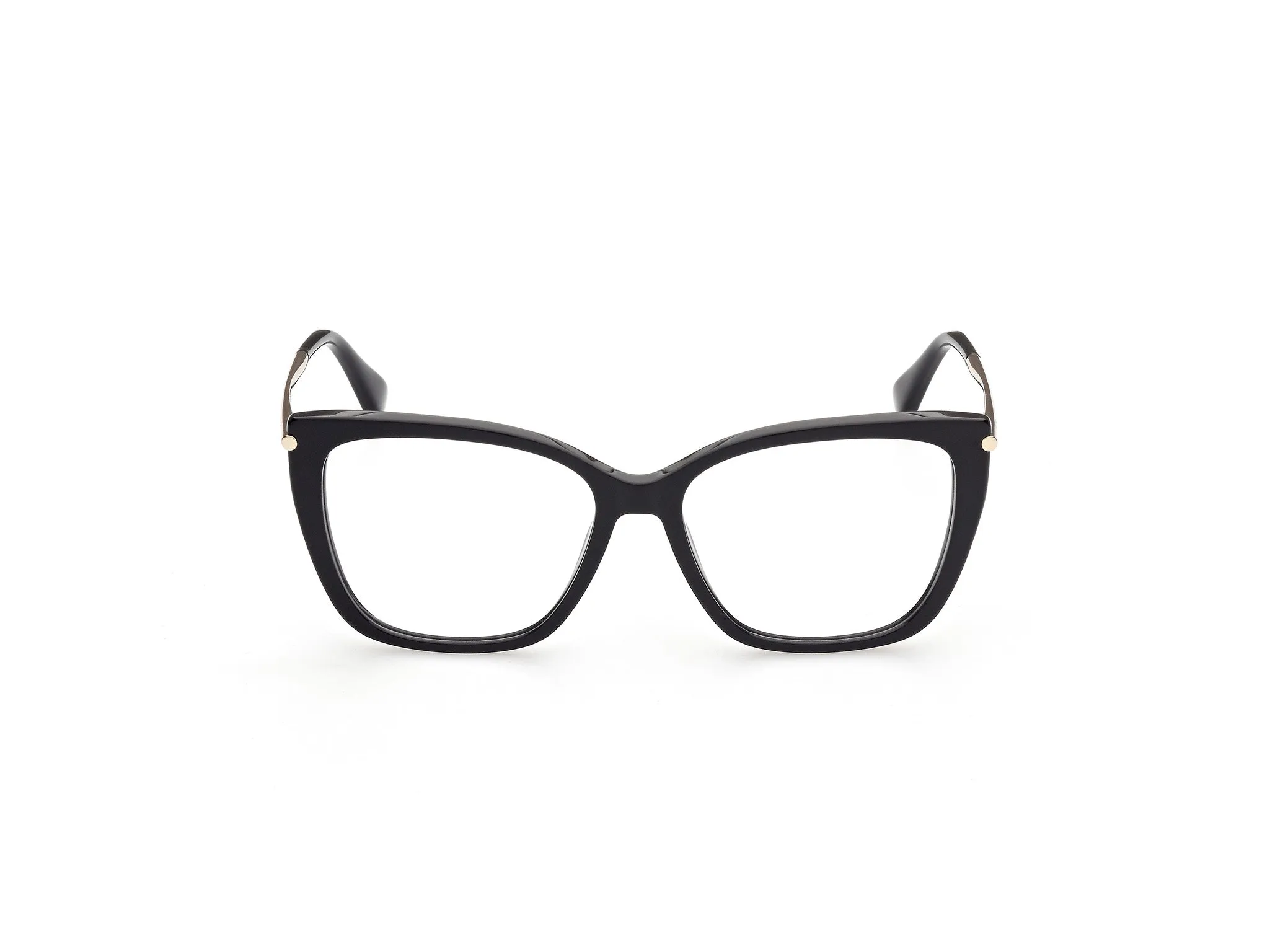 Max Mara MM5007 1 Montature da vista Acetato Nero Squadrata Normale - immagine 2