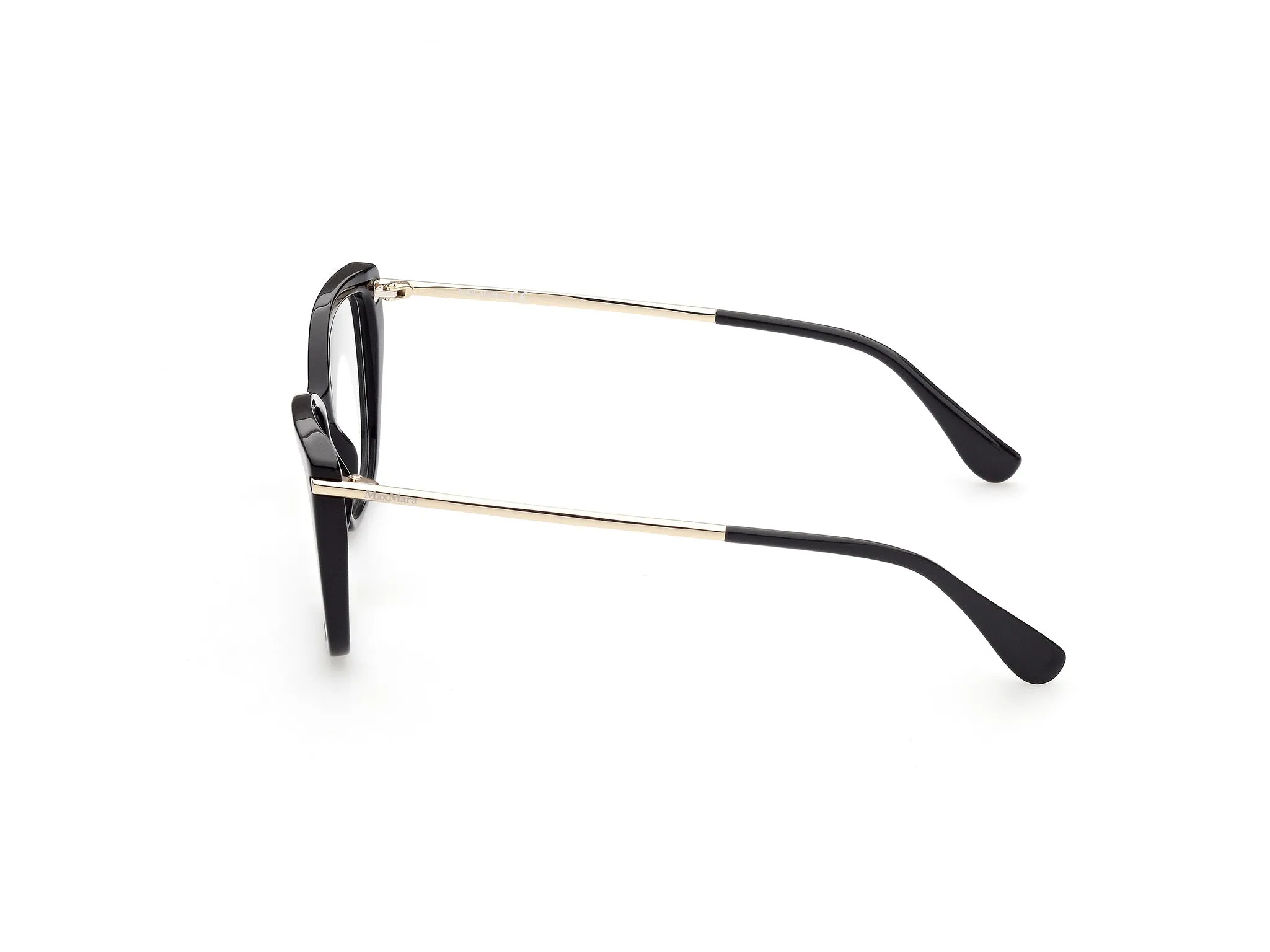 Max Mara MM5007 1 Montature da vista Acetato Nero Squadrata Normale - immagine 4