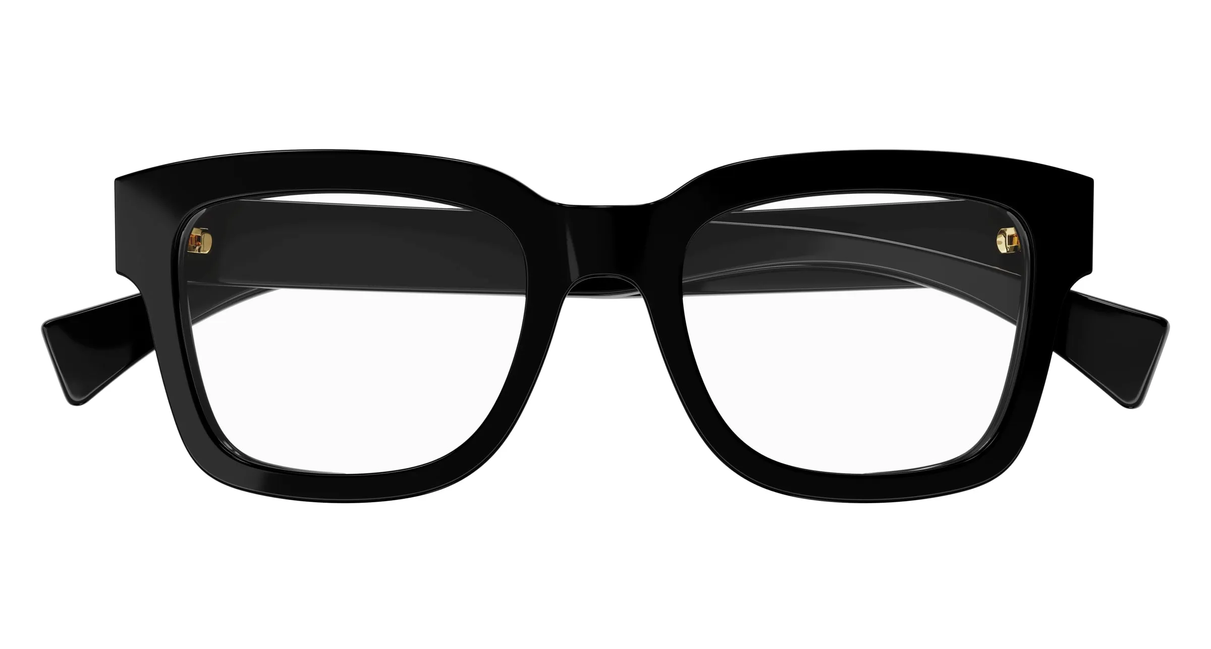 Gucci GG1138O 001 Montature da vista Acetato Nero Squadrata - immagine 2