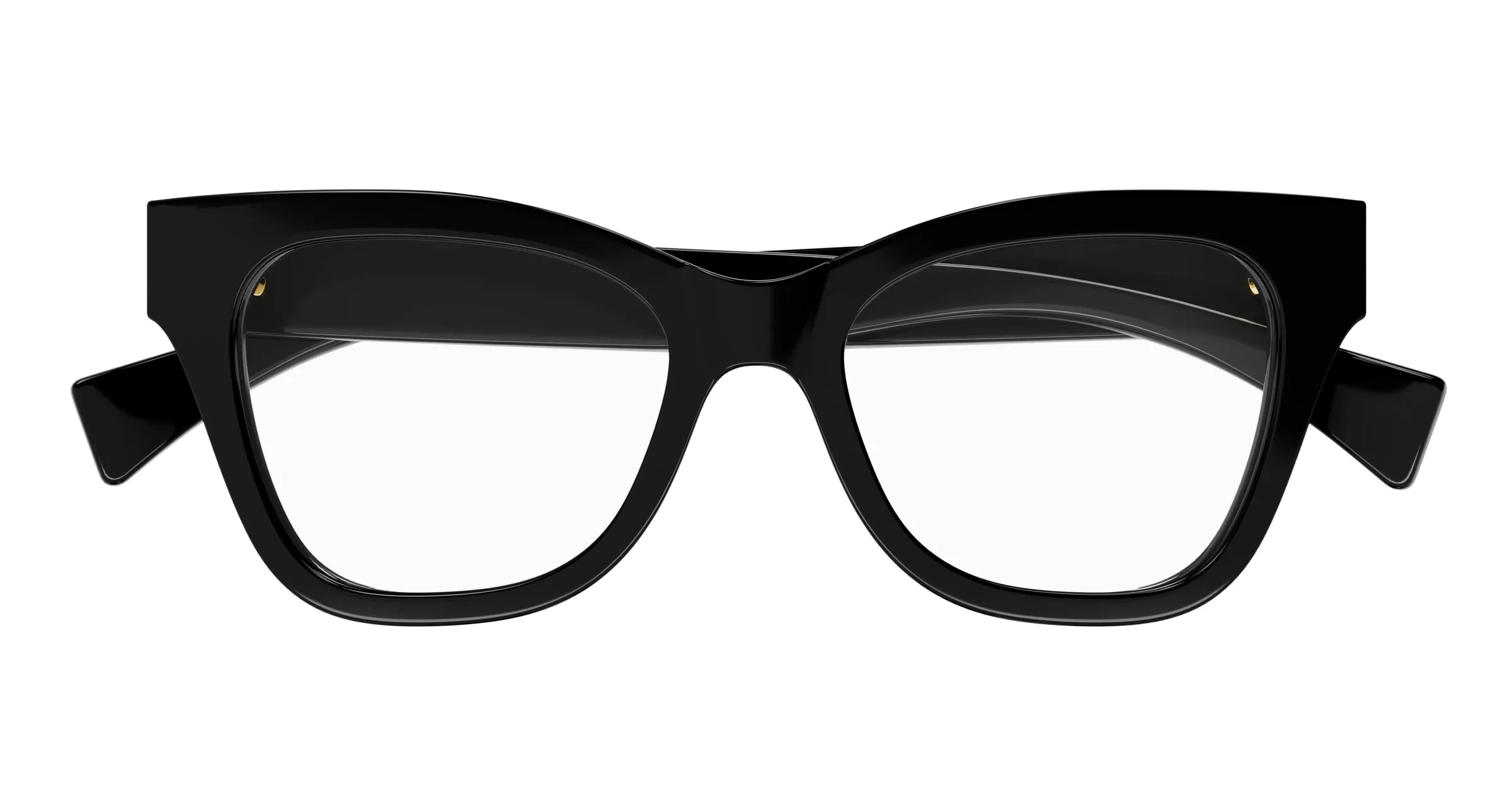 Gucci GG1133O 001 Montature da vista Acetato Nero Cat Eye - immagine 2