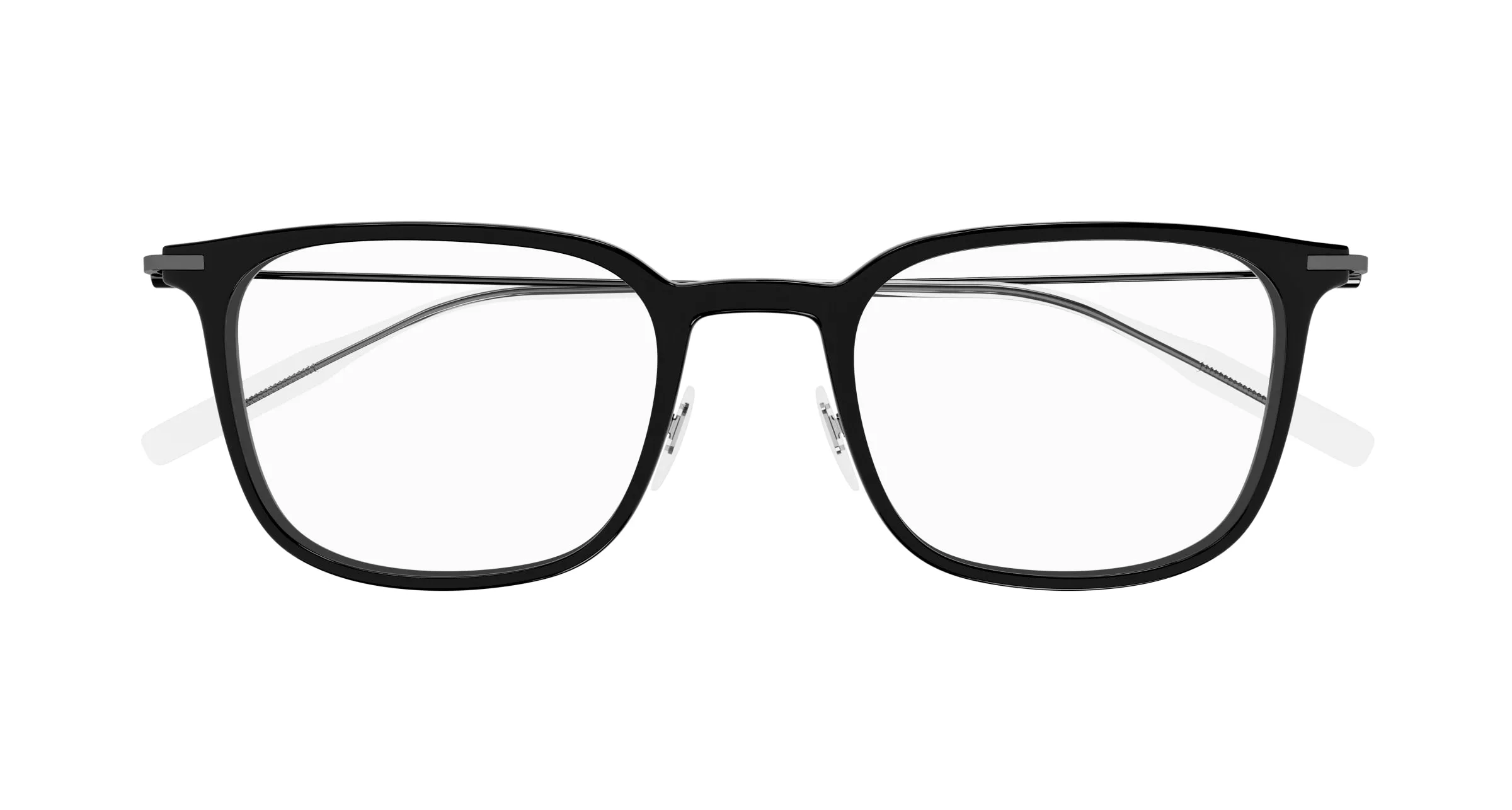 Montblanc MB0100O 005 Montature da vista Plastica Nero Squadrata - immagine 2