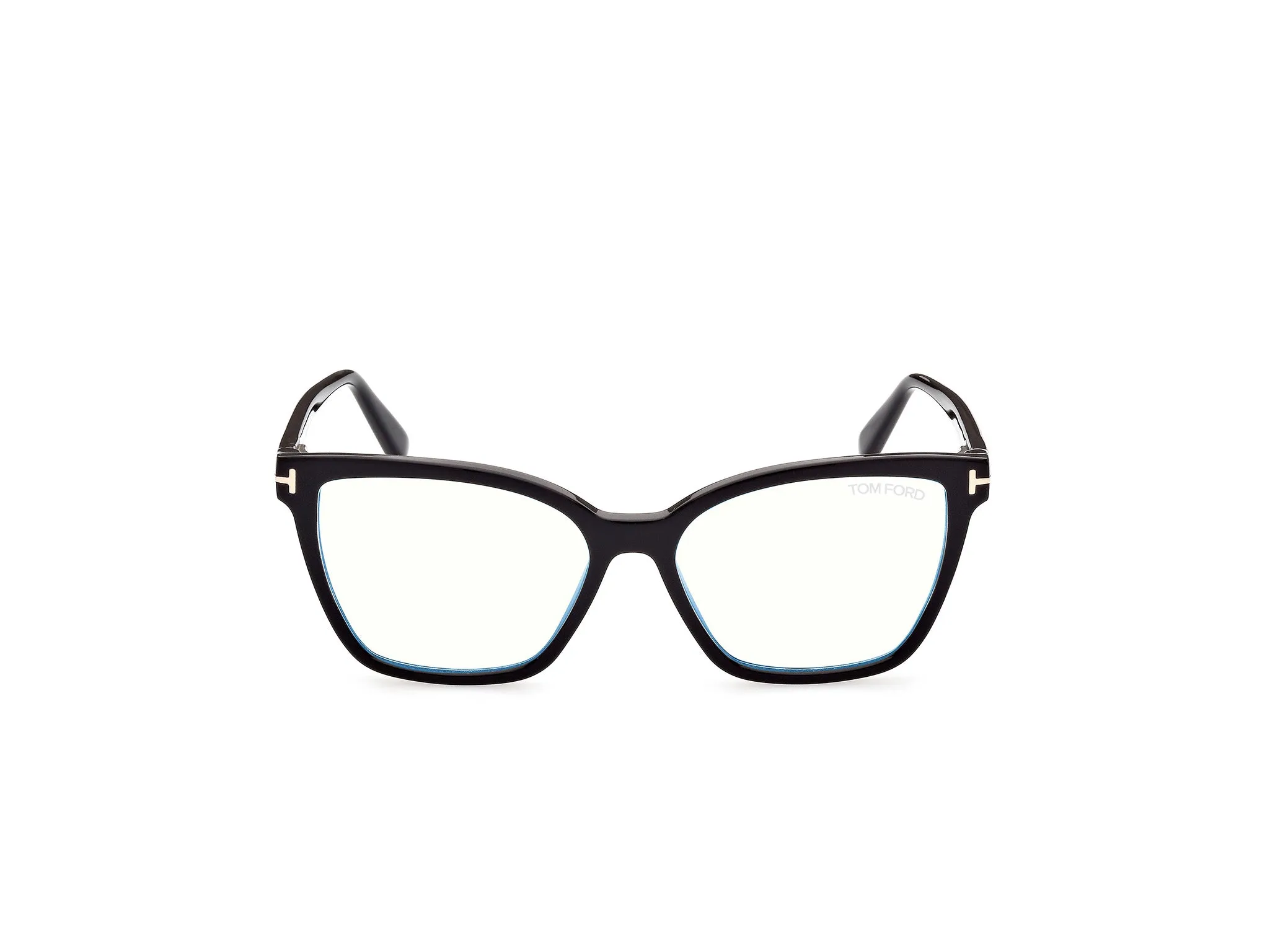 TOM FORD FT5812-B 1 Montature da vista Acetato Nero Farfalla Normale - immagine 2
