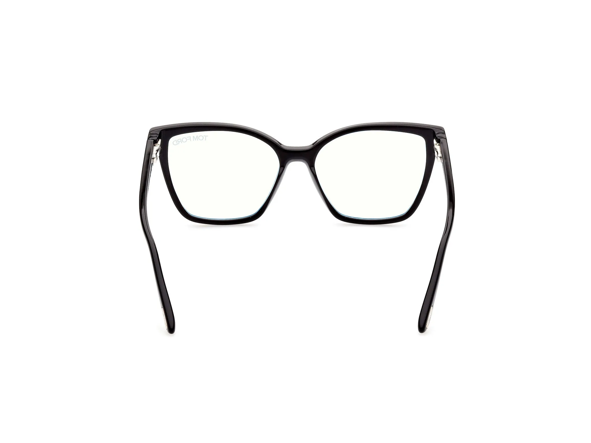 TOM FORD FT5812-B 1 Montature da vista Acetato Nero Farfalla Normale - immagine 4
